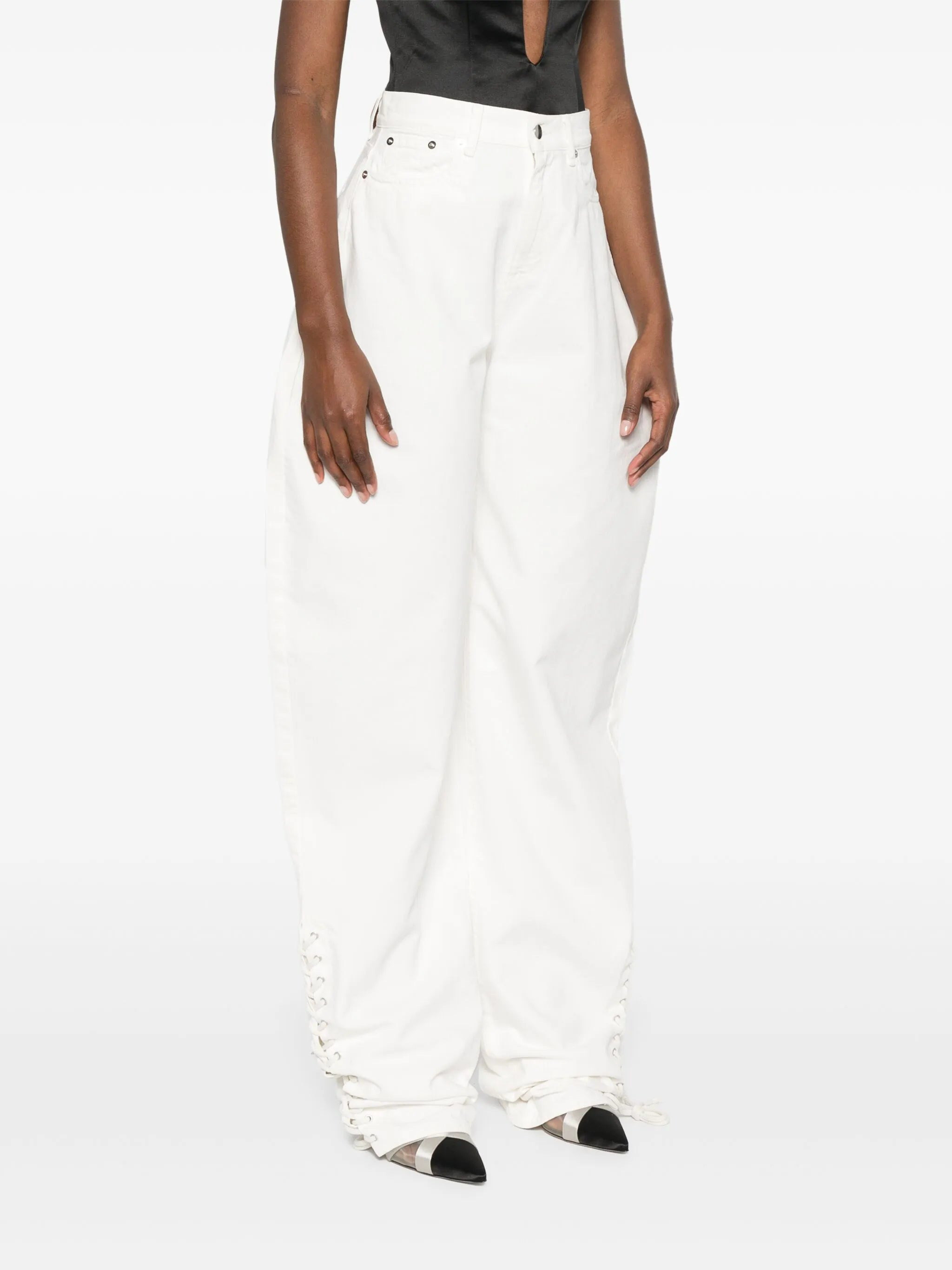 wide-leg jeans - 3