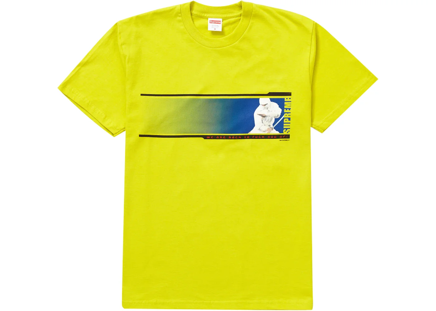 Supreme We're Back Tee Sulfur - 1