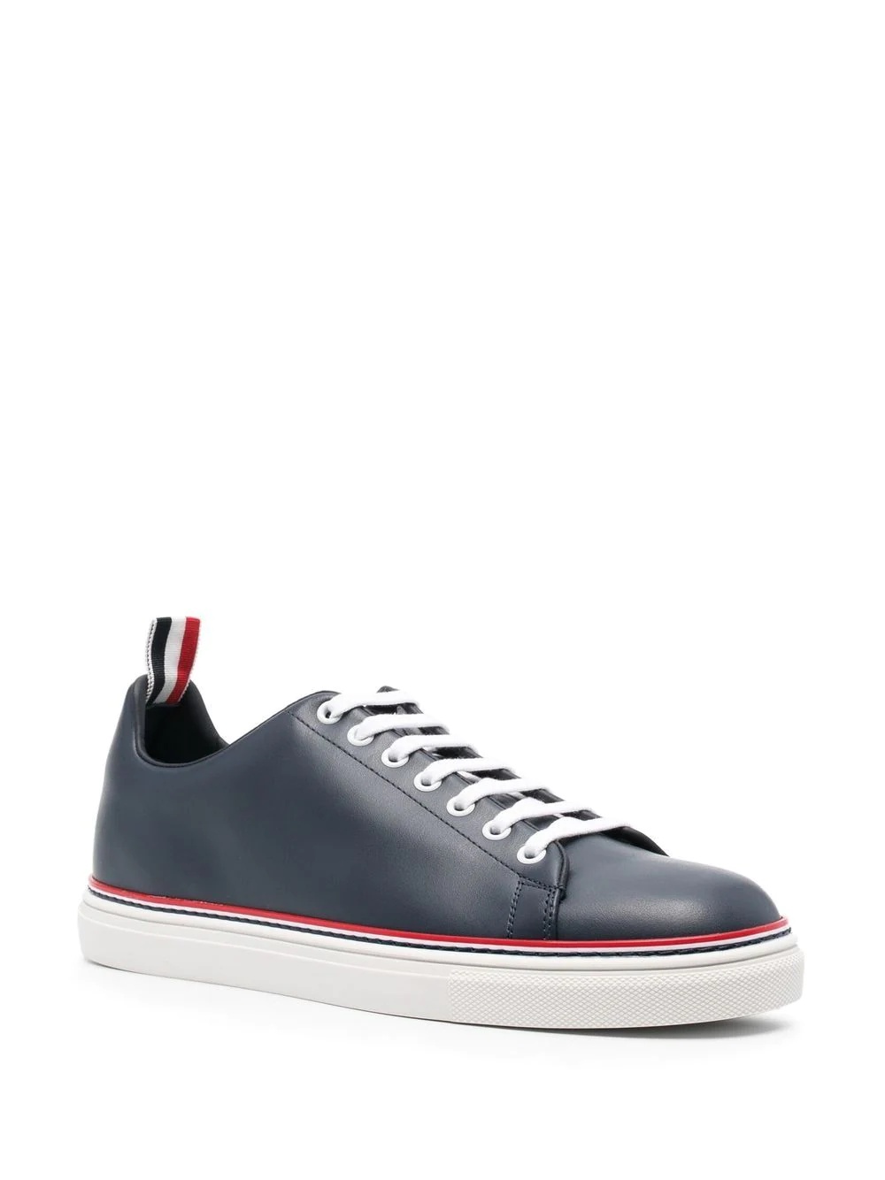 RWB-stripe low-top sneakers - 3