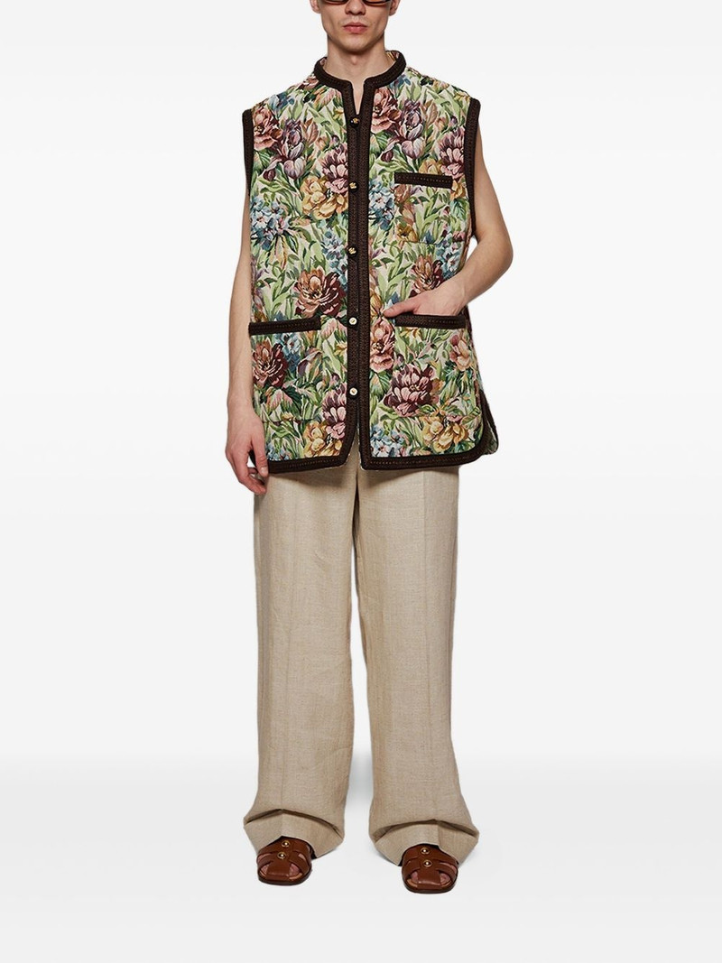 Valentino Apres L'hiver-jacquard vest outlook