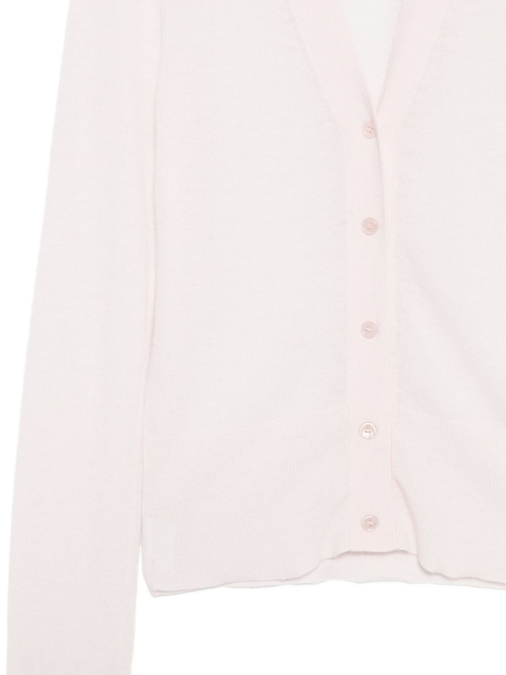 button-front long-sleeve cardigan - 3