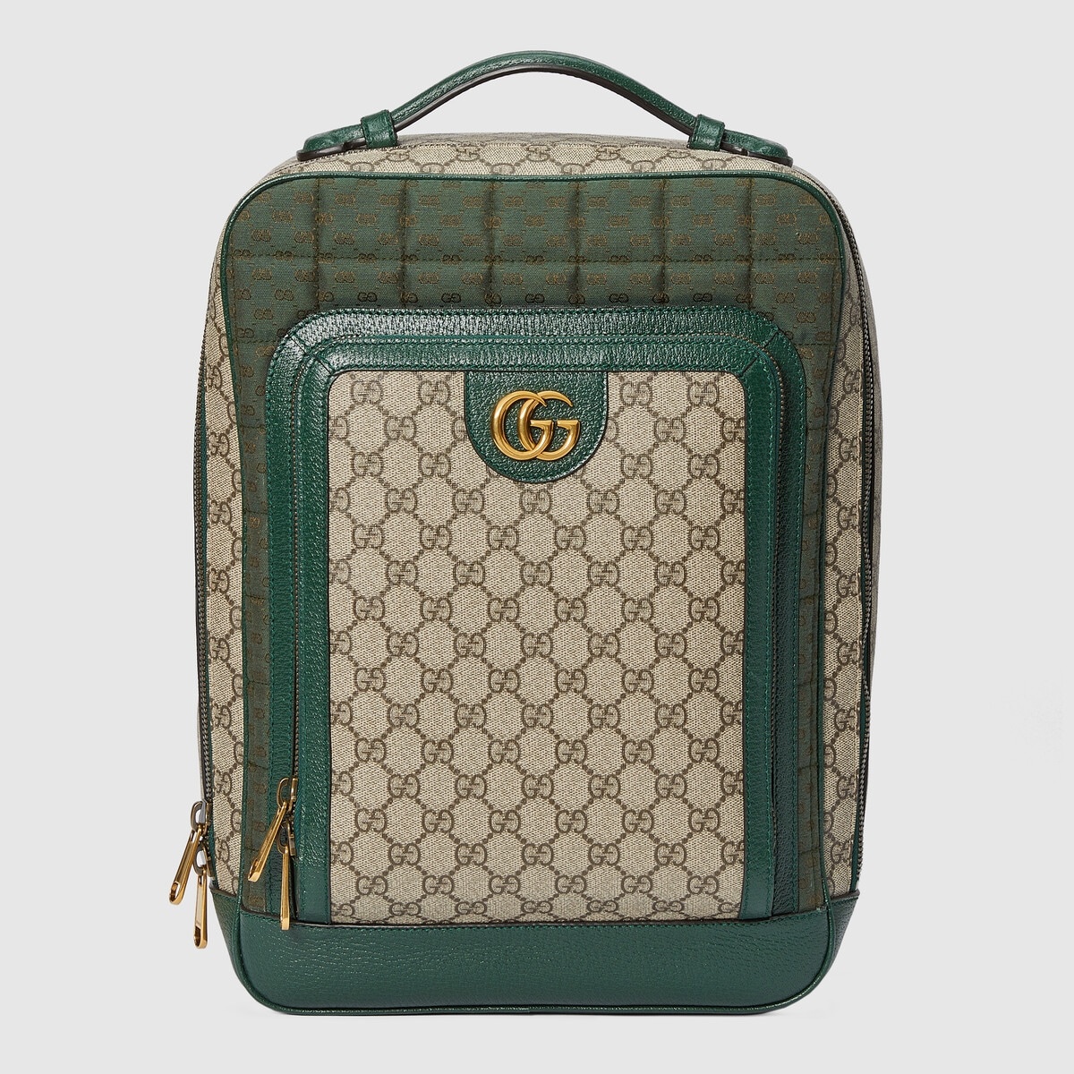 Mini GG canvas medium backpack - 1