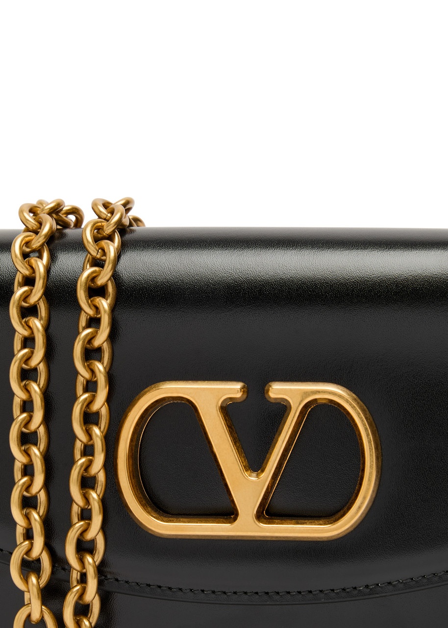 Valentino Garavani Vain Small Leather Clutch - 3