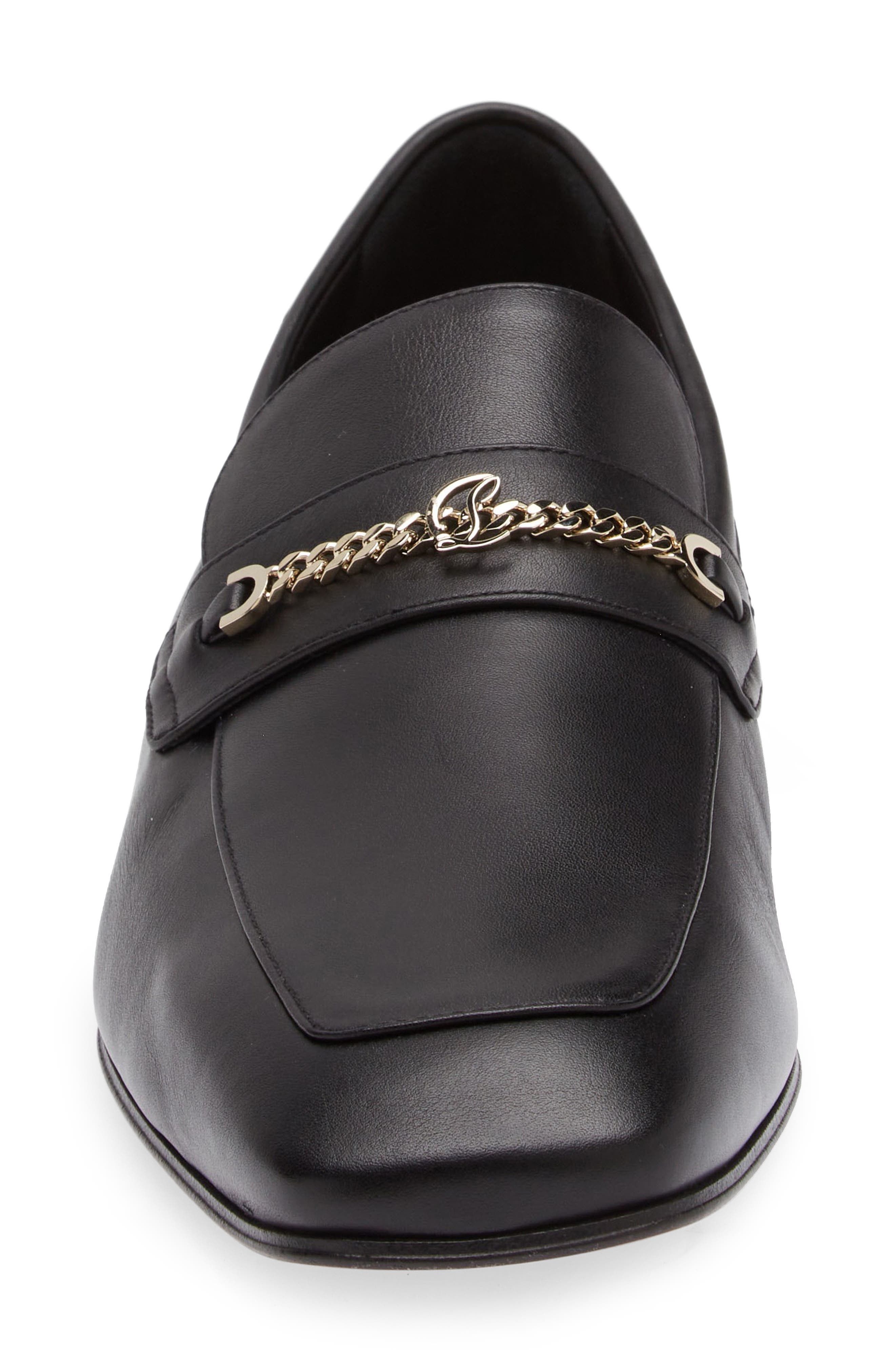 Monogram Apron Toe Loafer - 4