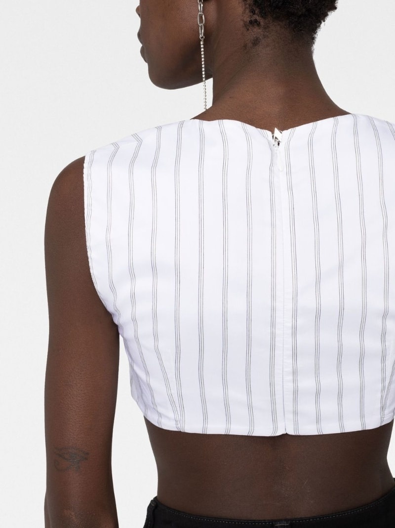 knot-detail cropped top - 5
