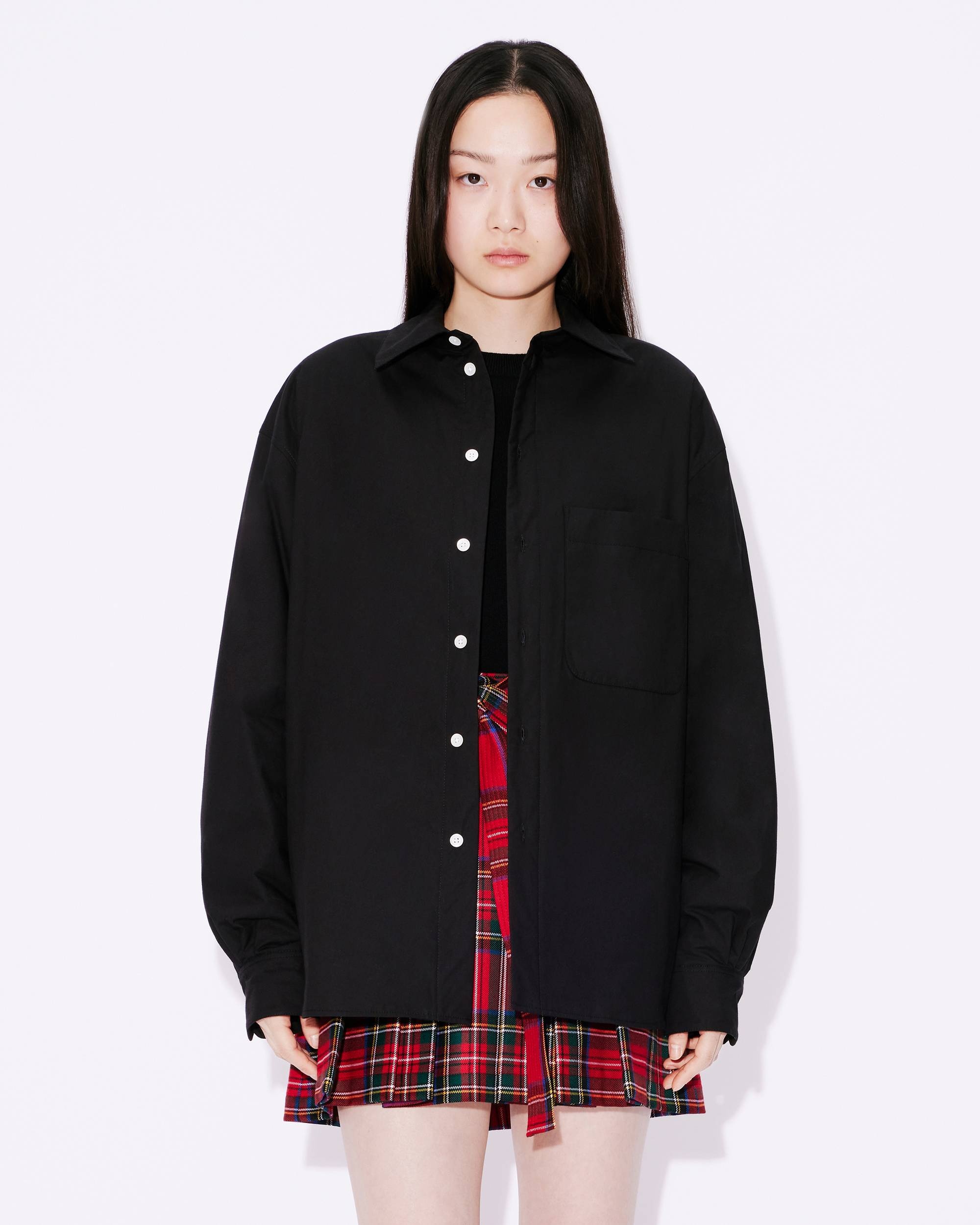 'Year of the Dragon' padded genderless shirt jacket - 8