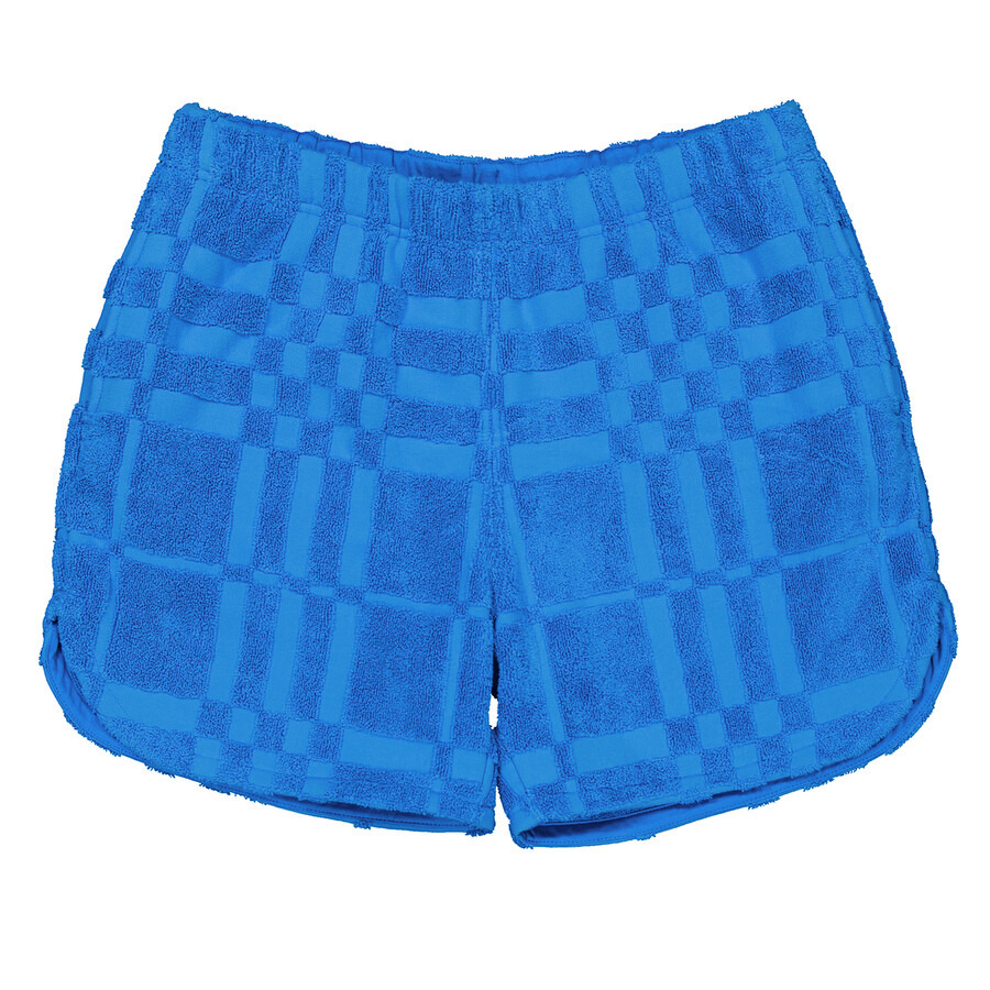 Burberry Above-Knee Check Pattern Cotton Shorts - 4
