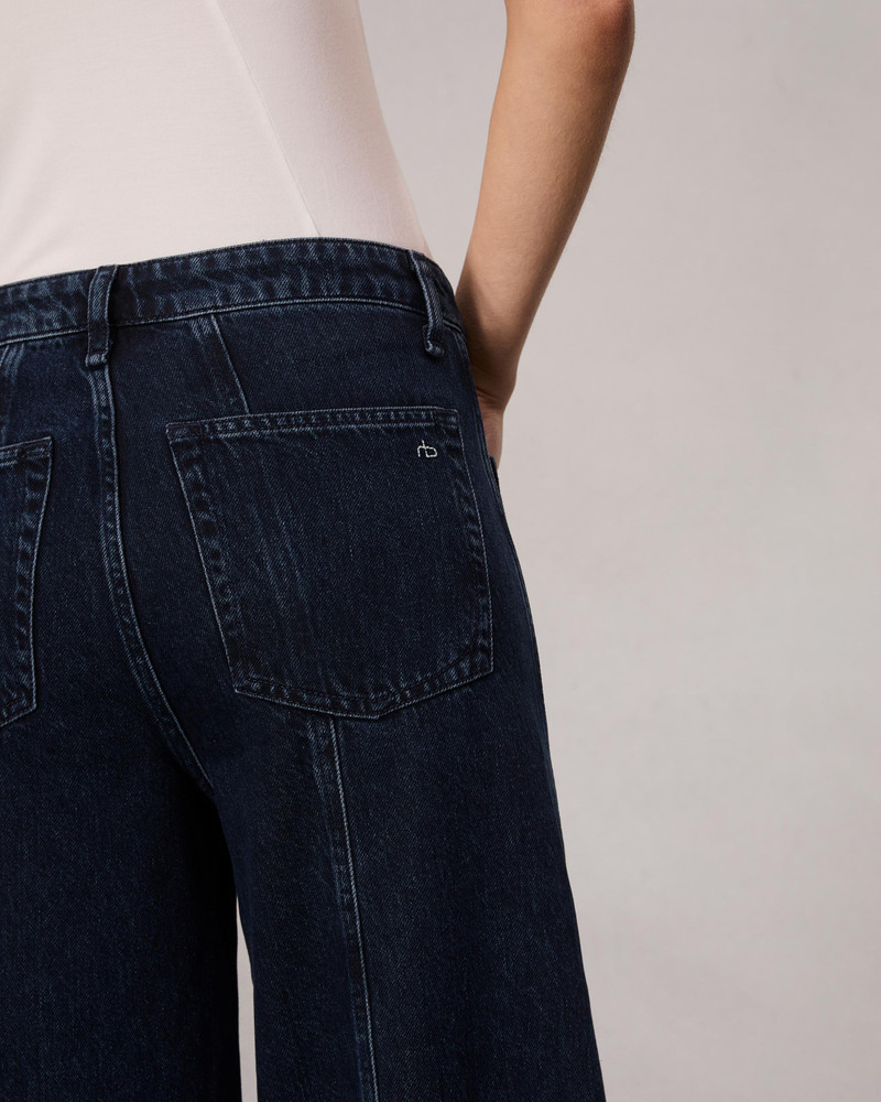 Marina Full-Length Jean Lightweight Rigid Denim 6