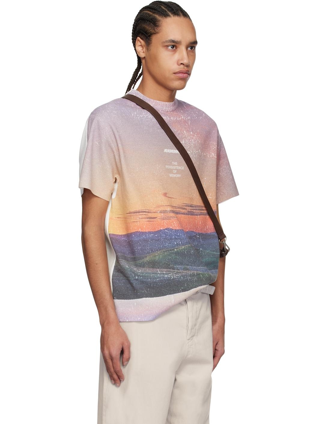 White Half S Pull-Over 0503 T-shirt - 2