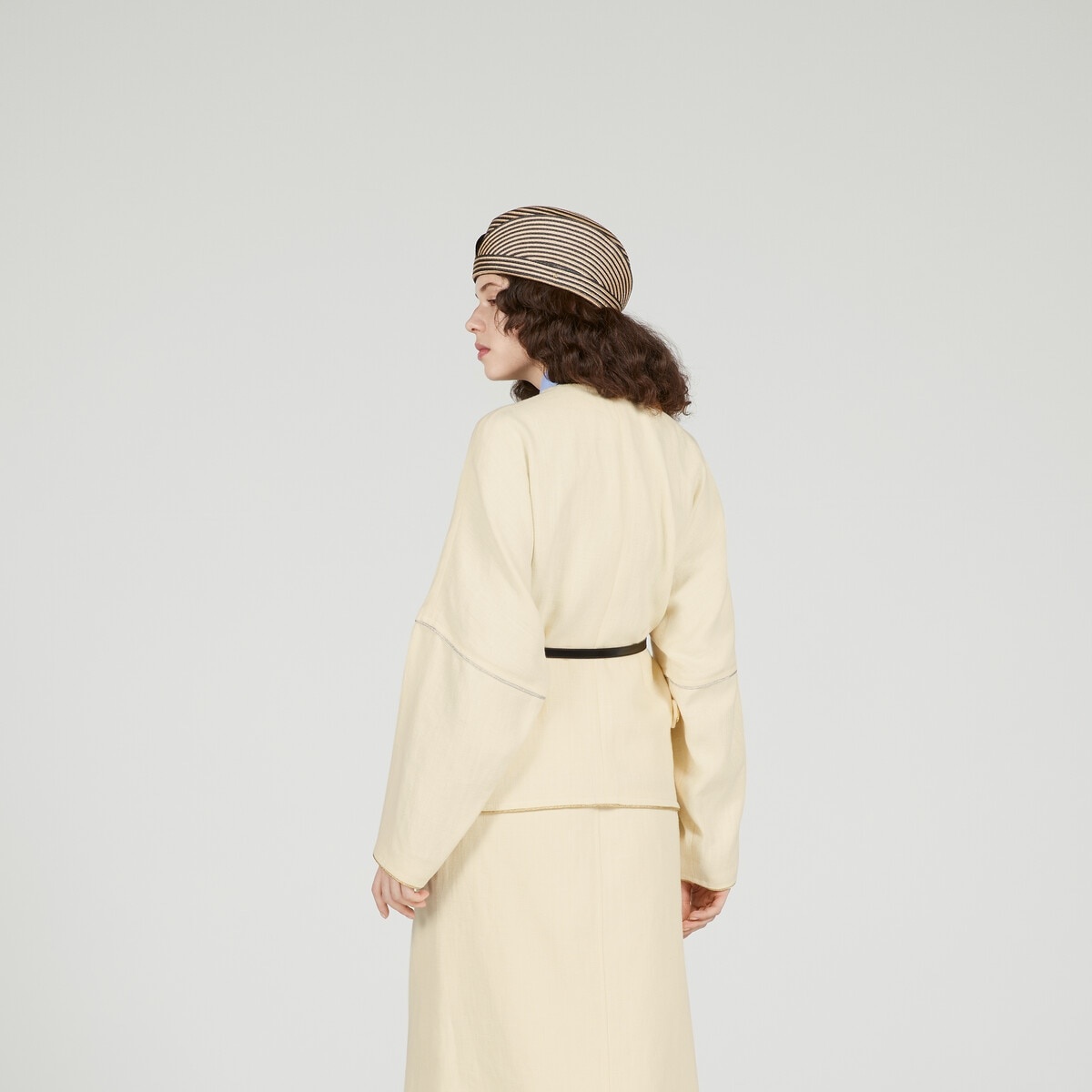 Linen canvas jacket - 8