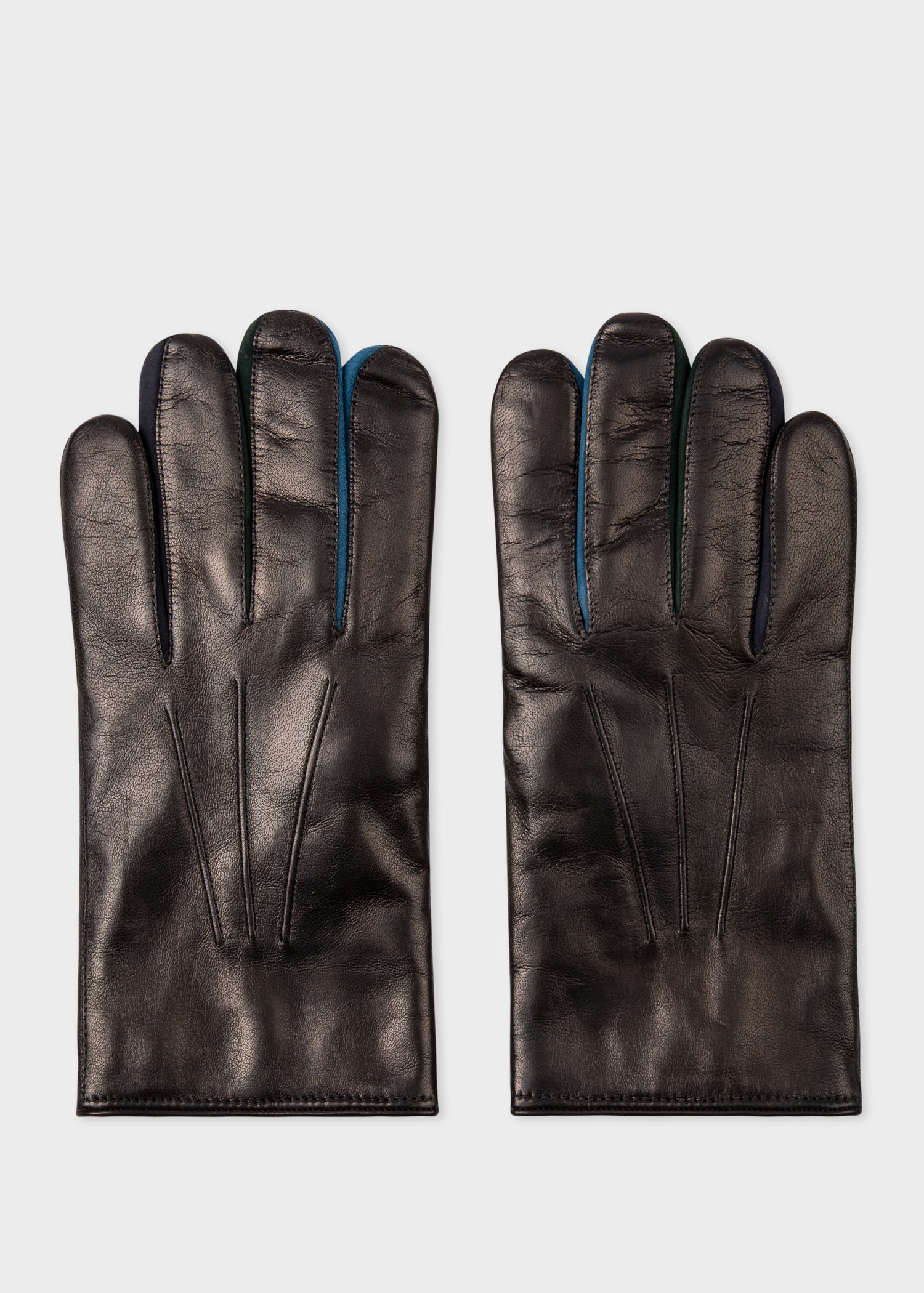 Lamb Leather Concertina Gloves - 1