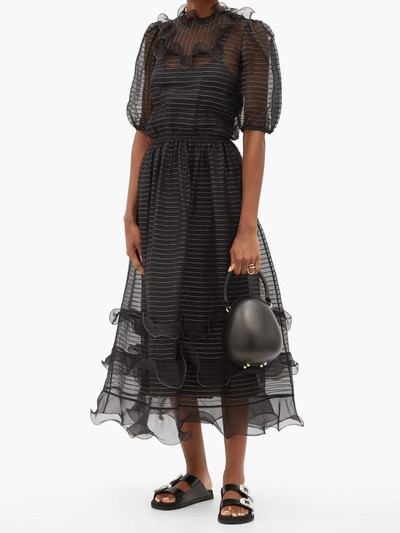 REDValentino Ruffled silk-organza dress outlook