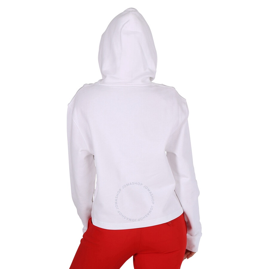 Moschino Ladies Fantasy Print White Logo Cotton Cotton Sweatshirt - 6