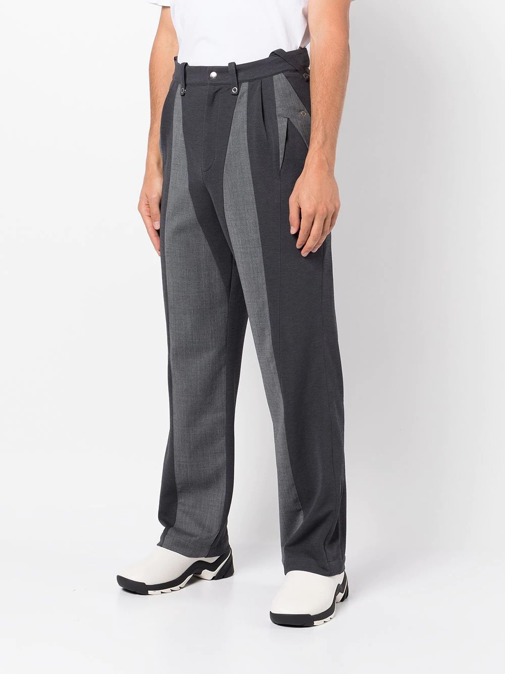 straight leg trousers - 3