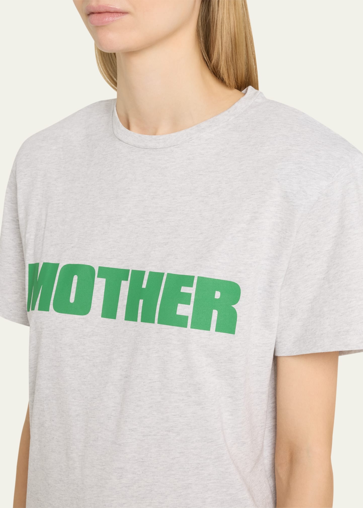 Mother Typographic Cotton T-Shirt - 5