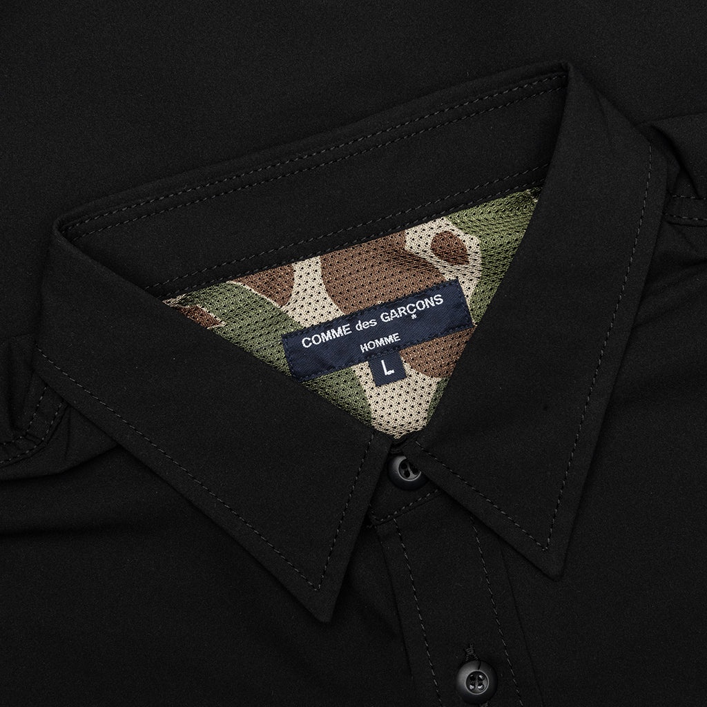 SOLOTEX POCKET L/S SHIRT - BLACK - 3