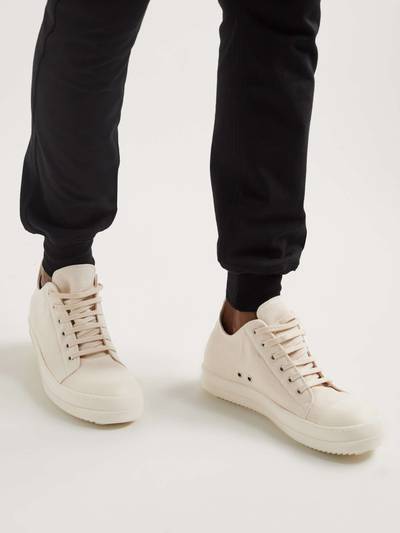 Rick Owens DRKSHDW Rubber-Trimmed Denim Sneakers outlook