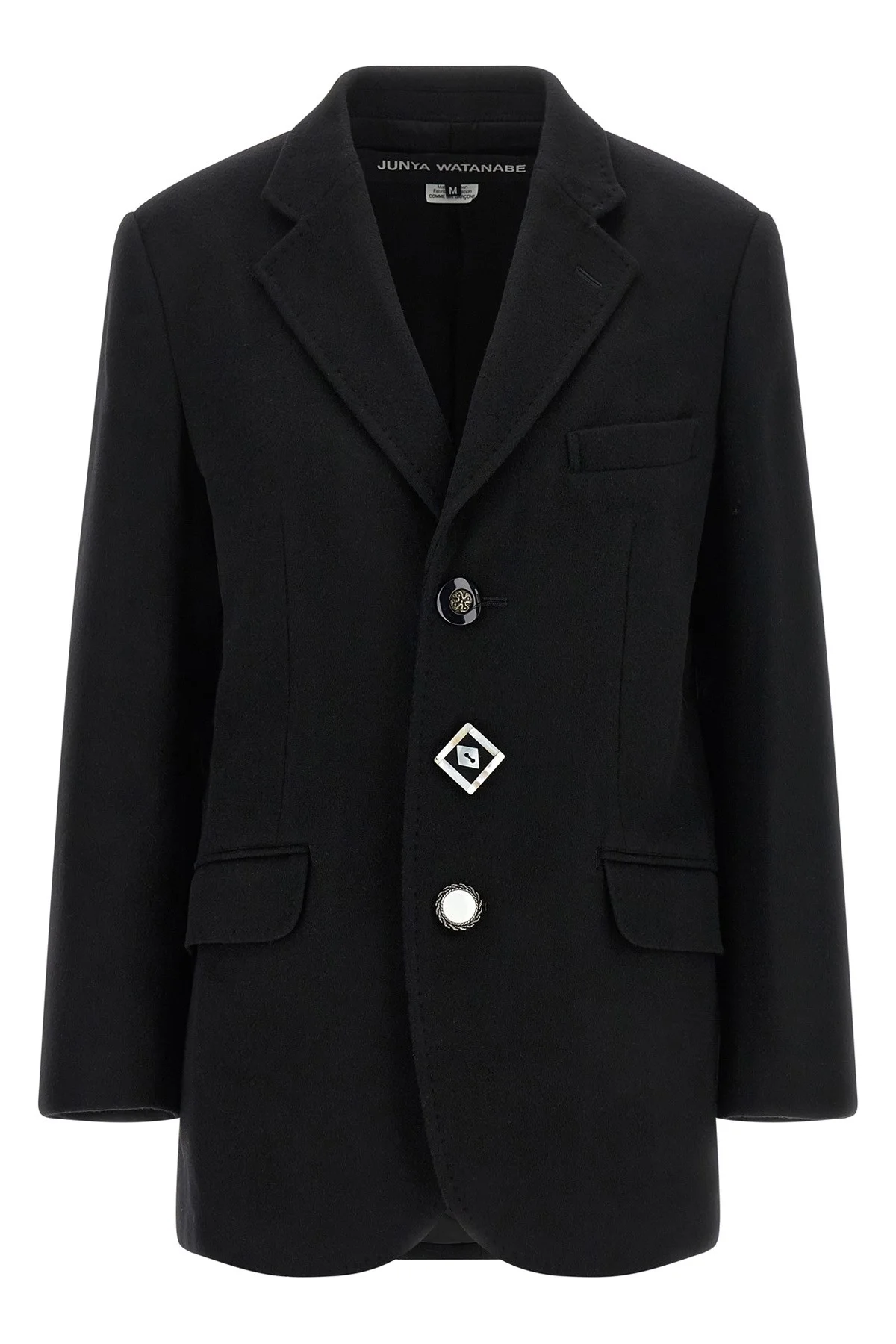 Jewel Button Coat - 1
