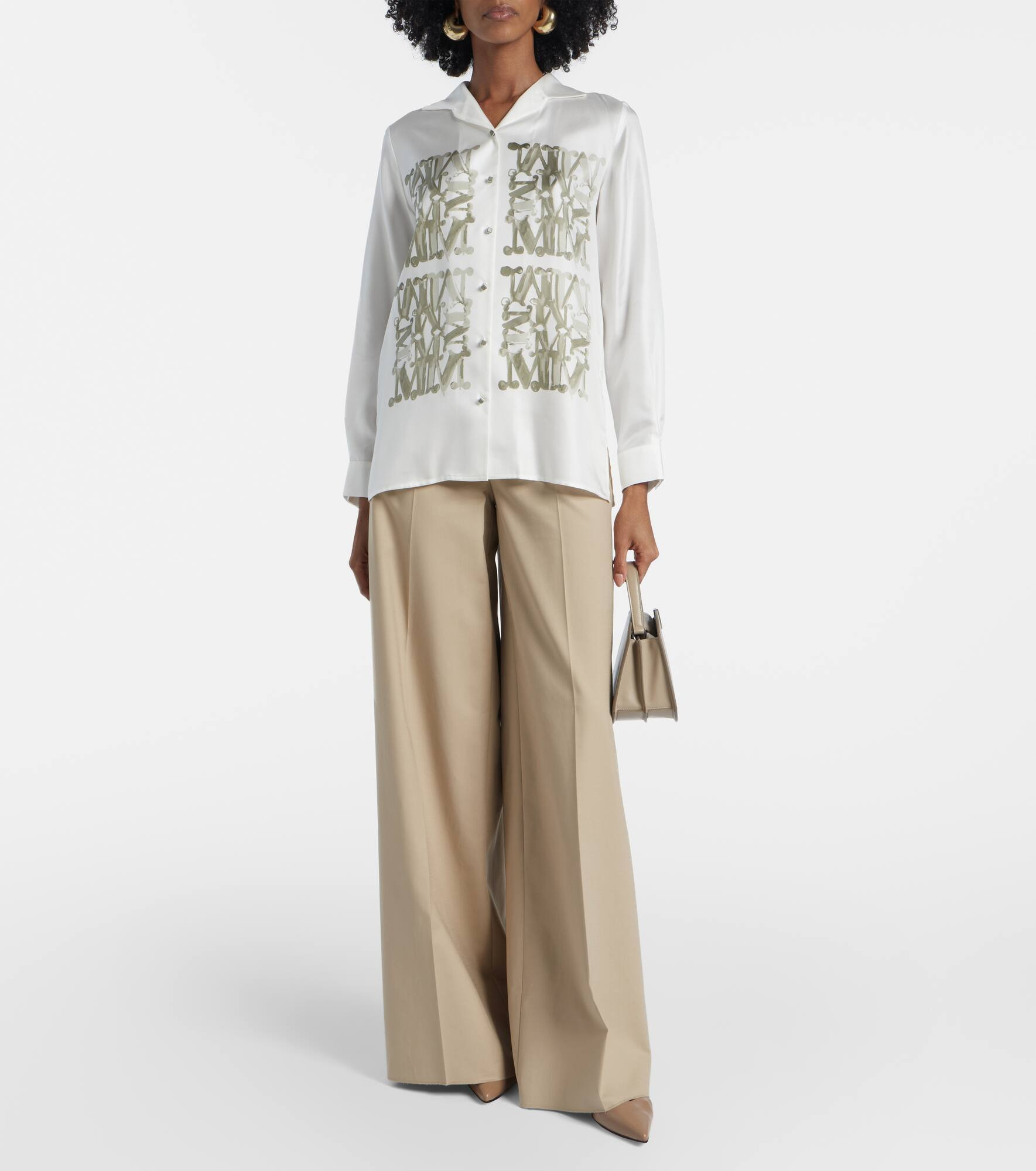 Printed silk shirt - 2