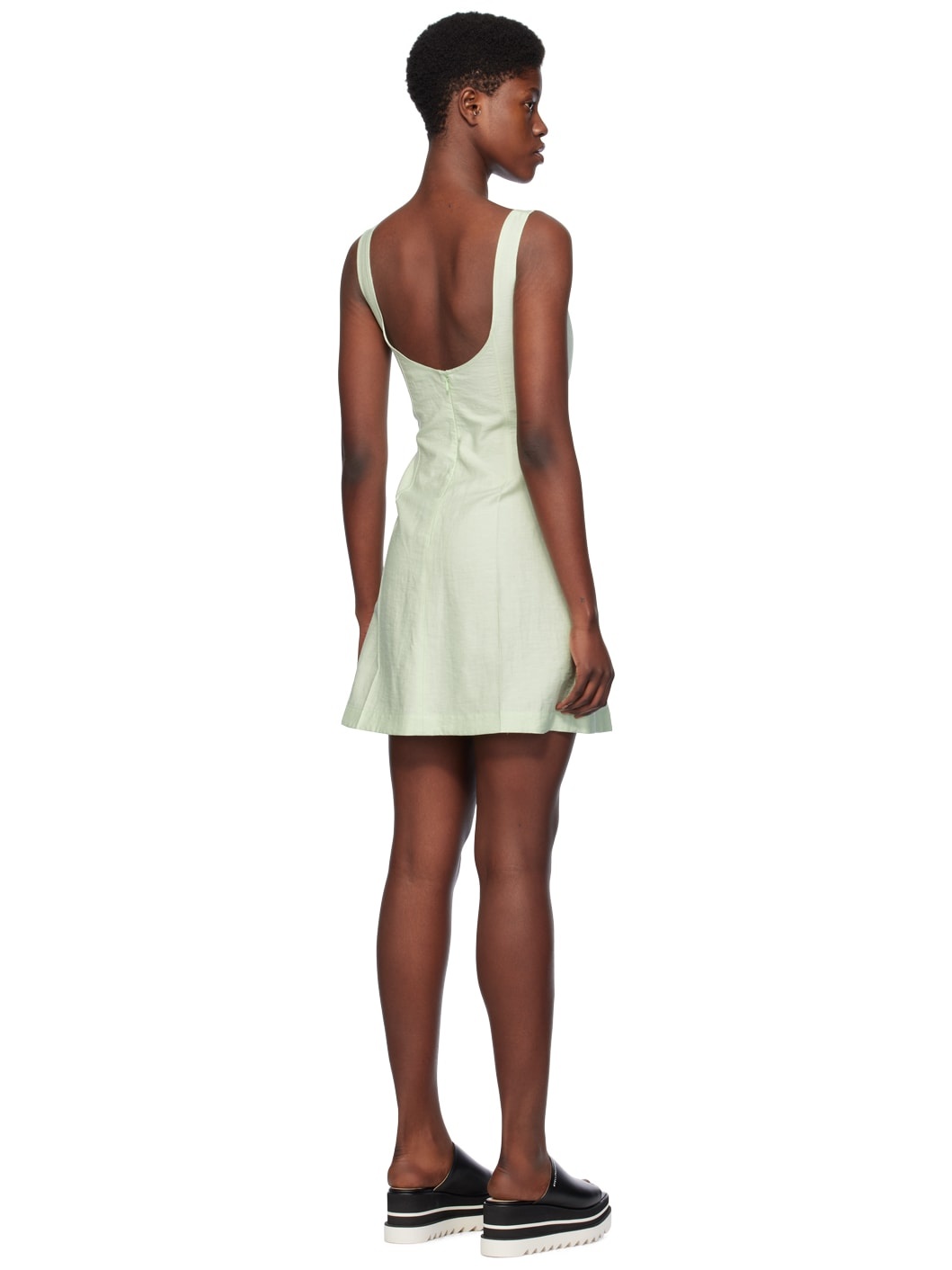 Green Boning Minidress - 3