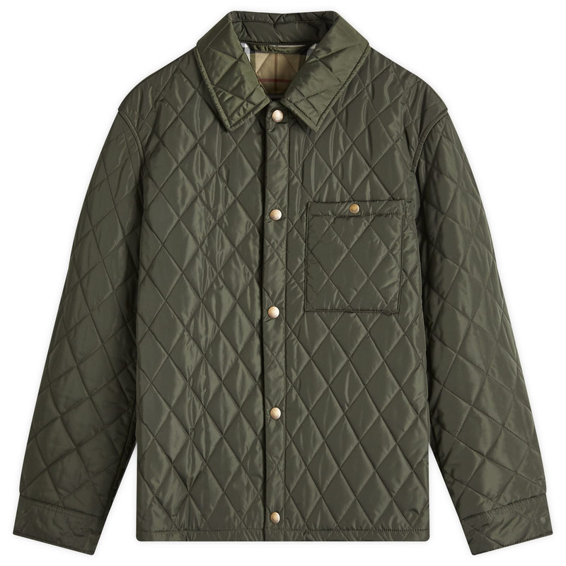 Burberry Quilted Shirt Jacket 1