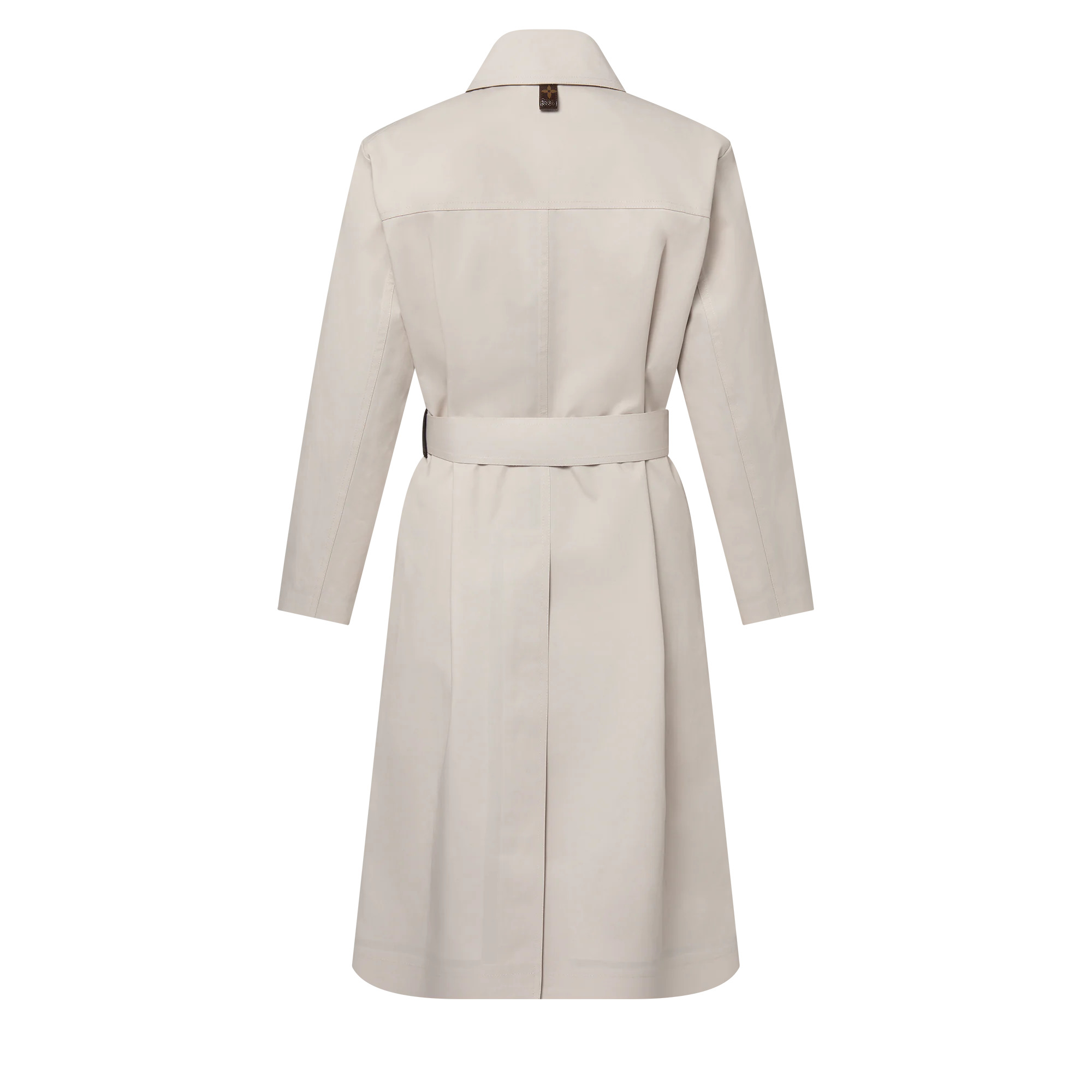 Monogram Accent Coat - 3