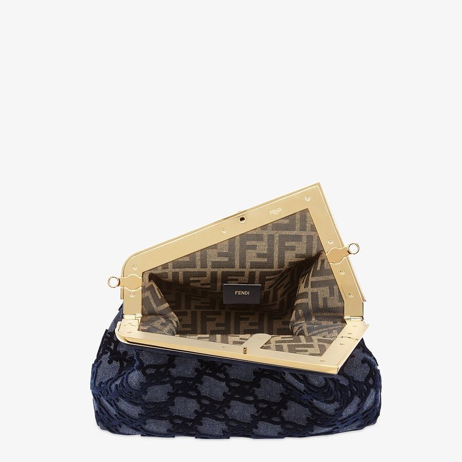 Blue denim bag - 5