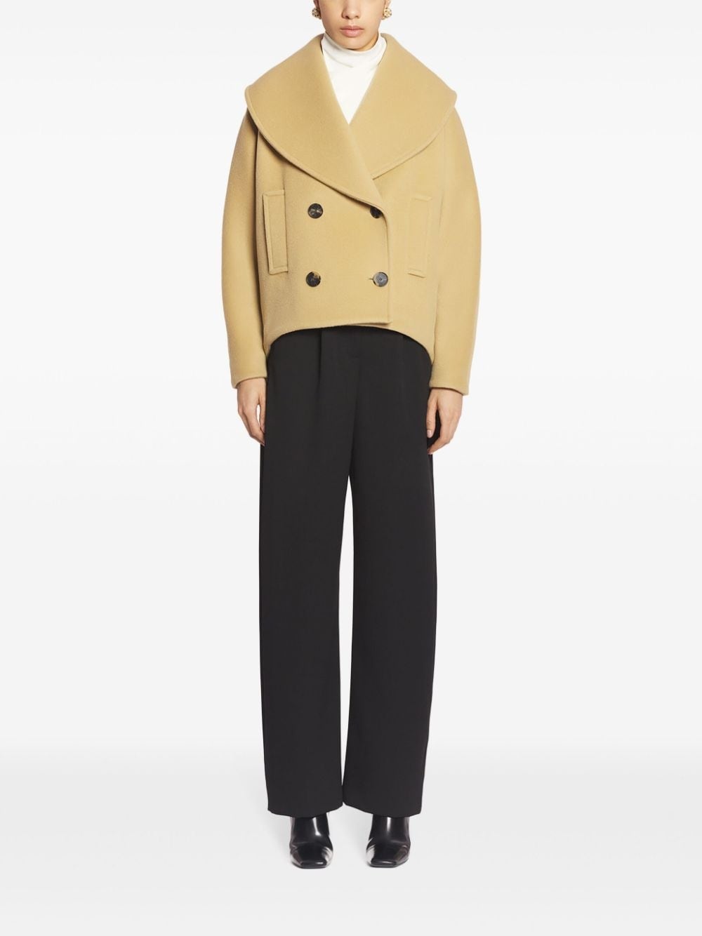 wide-lapels double-breasted jacket - 2