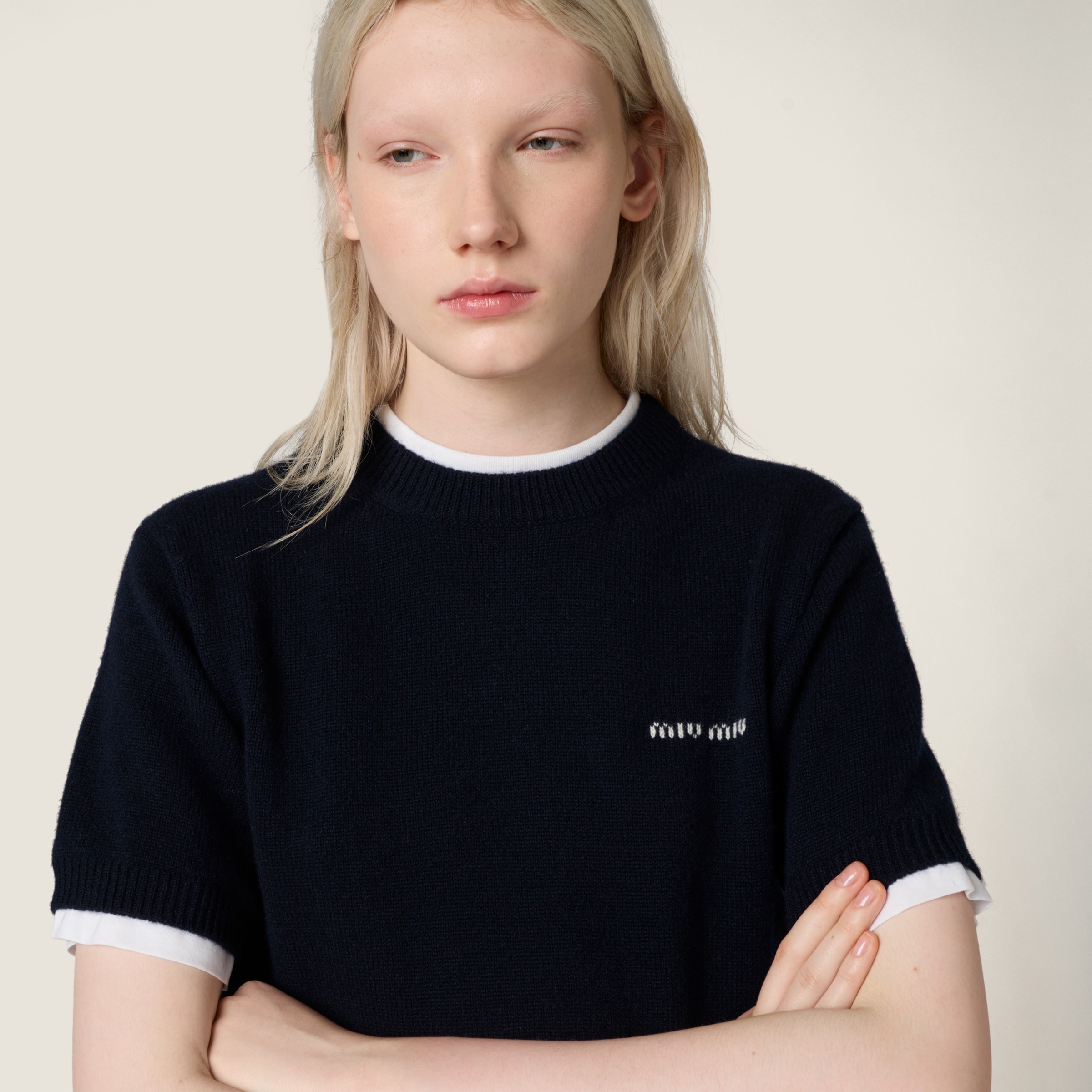 Cashmere crew-neck sweater - 4