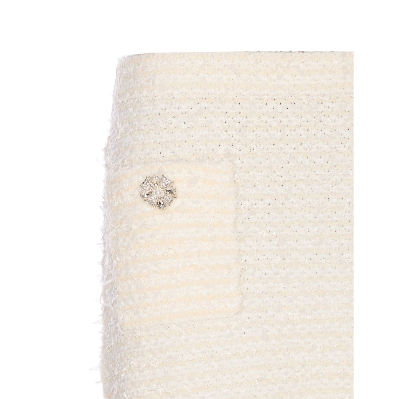 Self Portrait Women Textured Knit Mini Skirt - 4