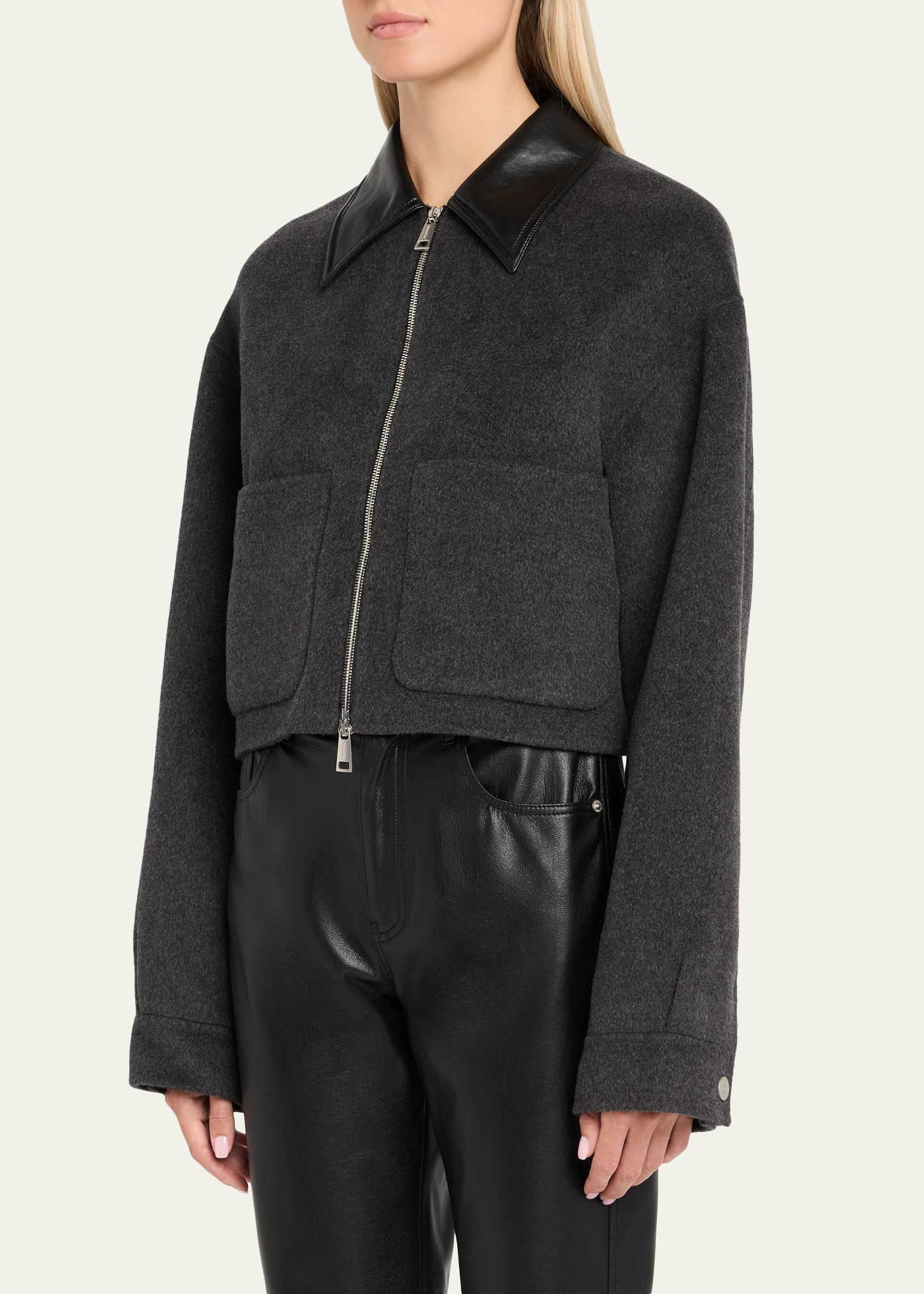 Phebe Cropped Jacket - 4