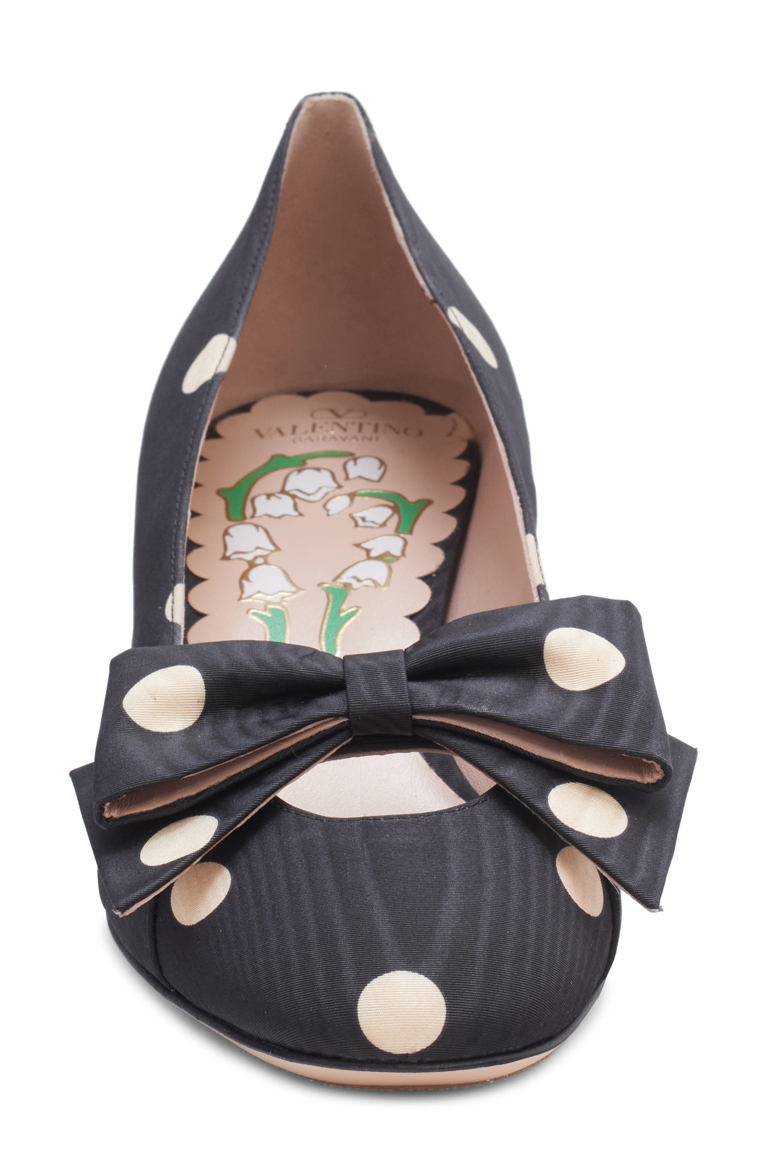 Valentino Garavani Bowow Décolleté Pump in Bmt Nero-Burro at Nordstrom - 4