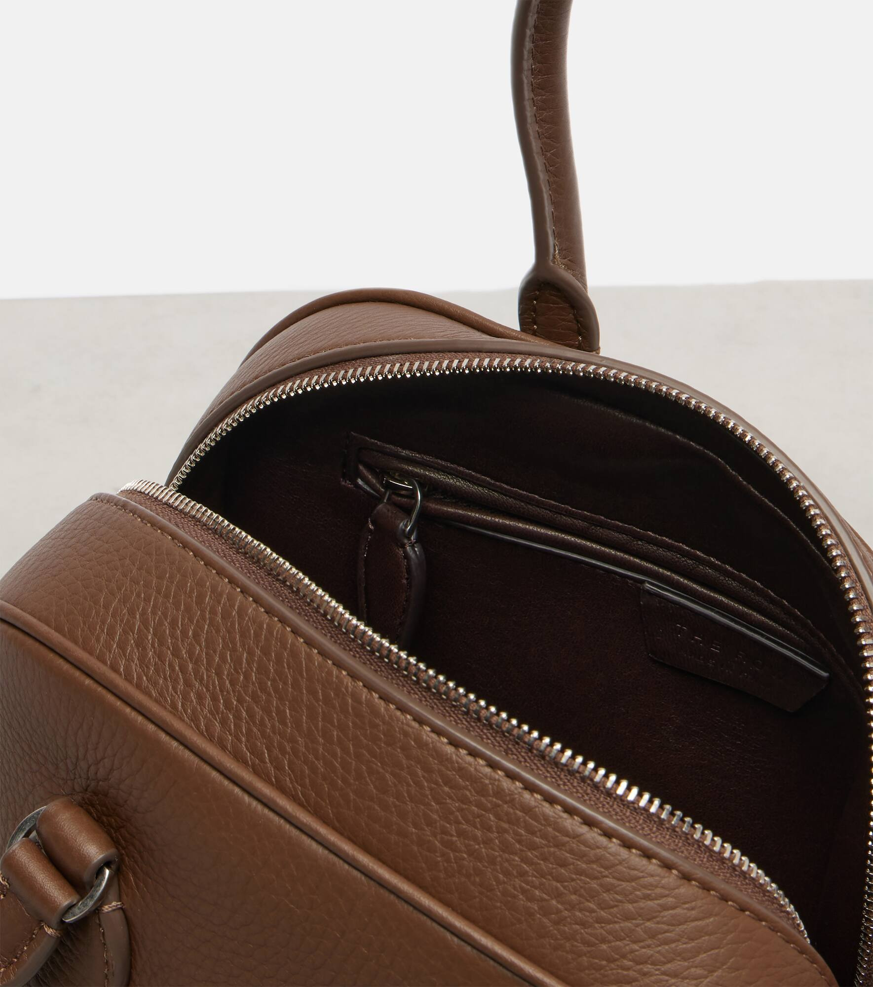 India 10 Small leather tote bag - 3