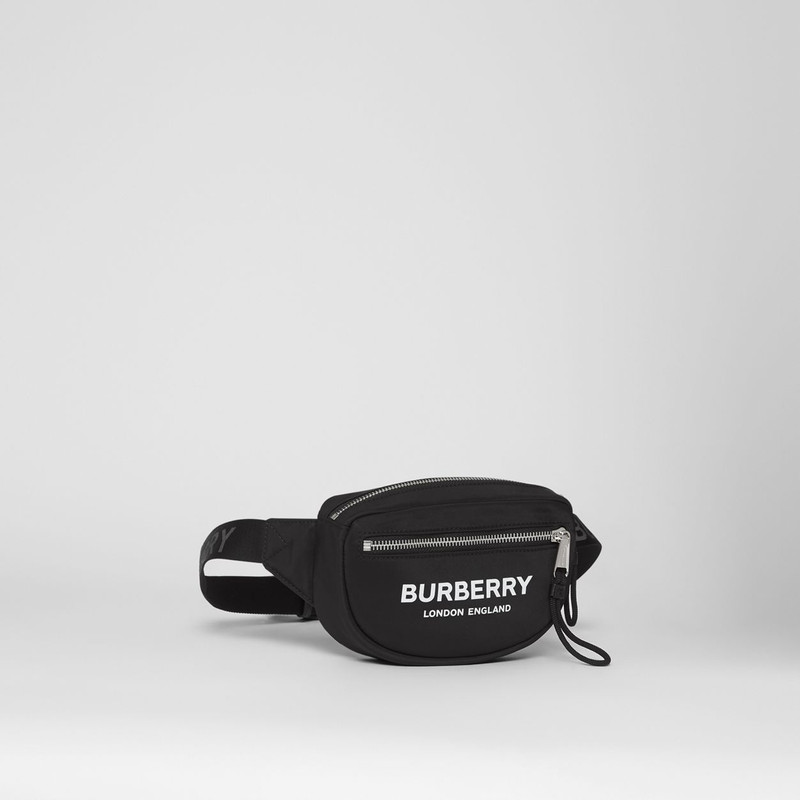 Small Logo Print ECONYL® Cannon Bum Bag 9