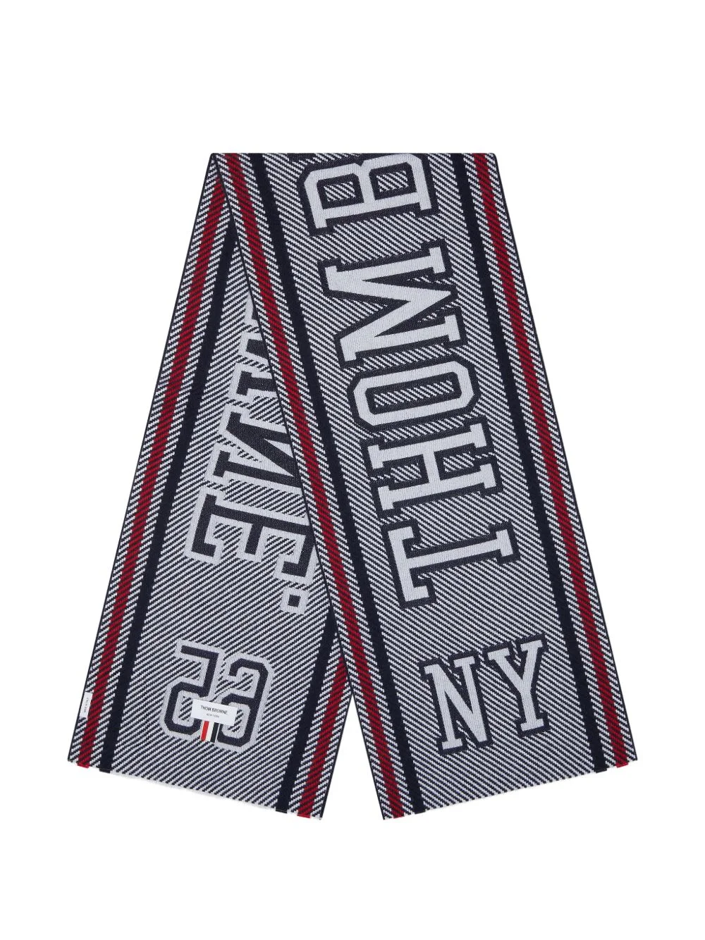 merino wool varsity scarf - 1