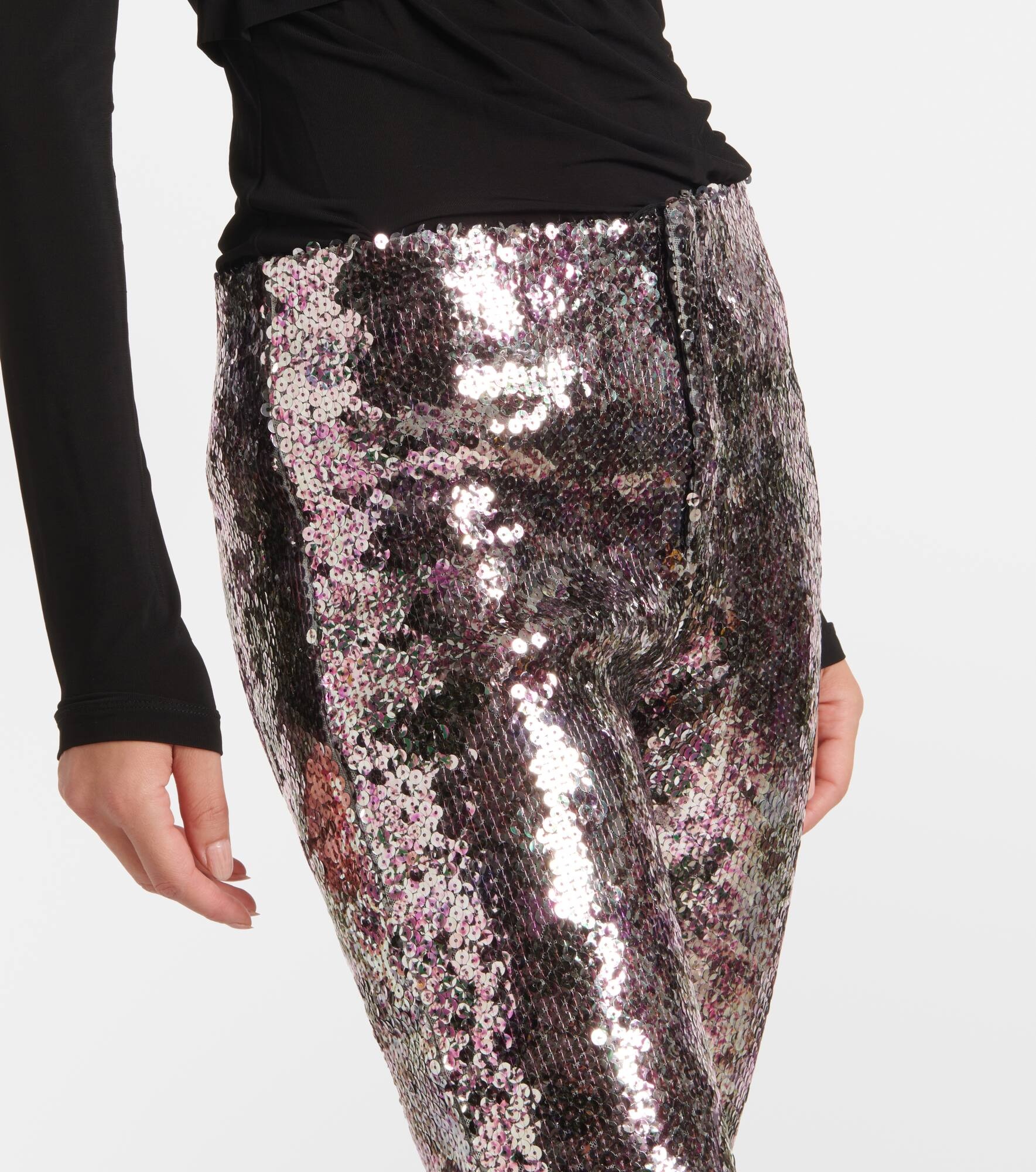 Bella sequined leggings - 4