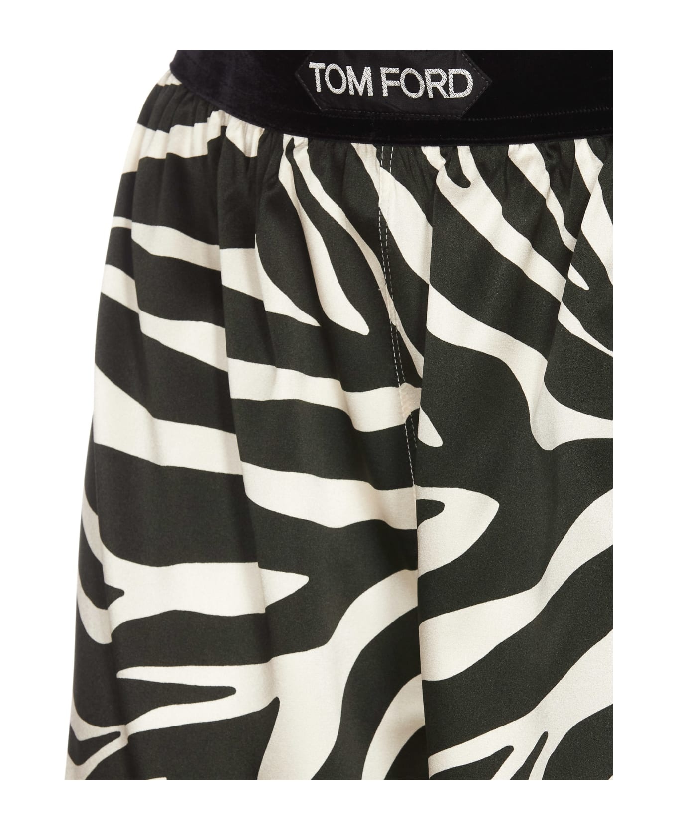 Zebra Print Shorts - 3