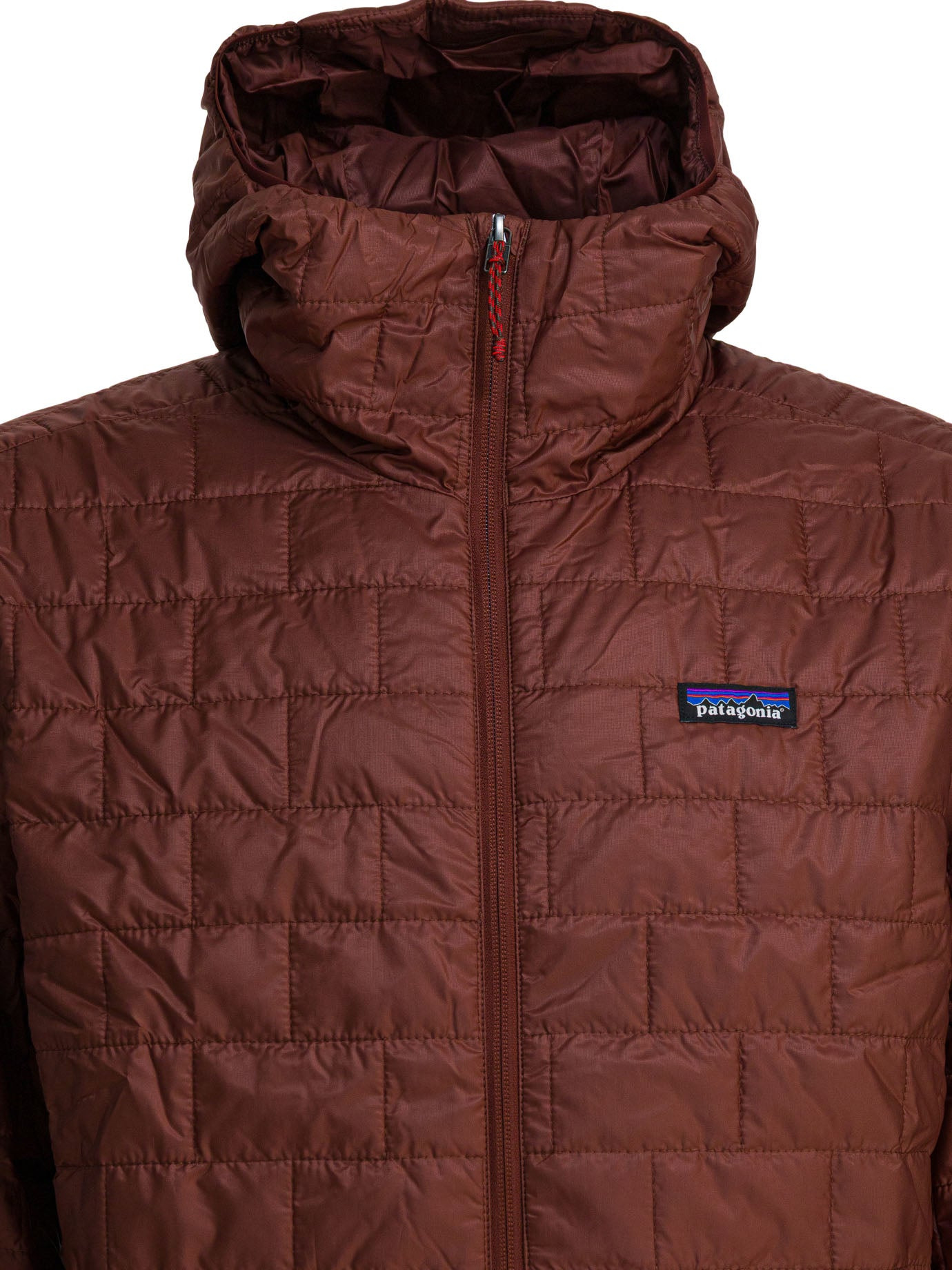 Nano Puff Hoody Jackets Bordeaux - 3