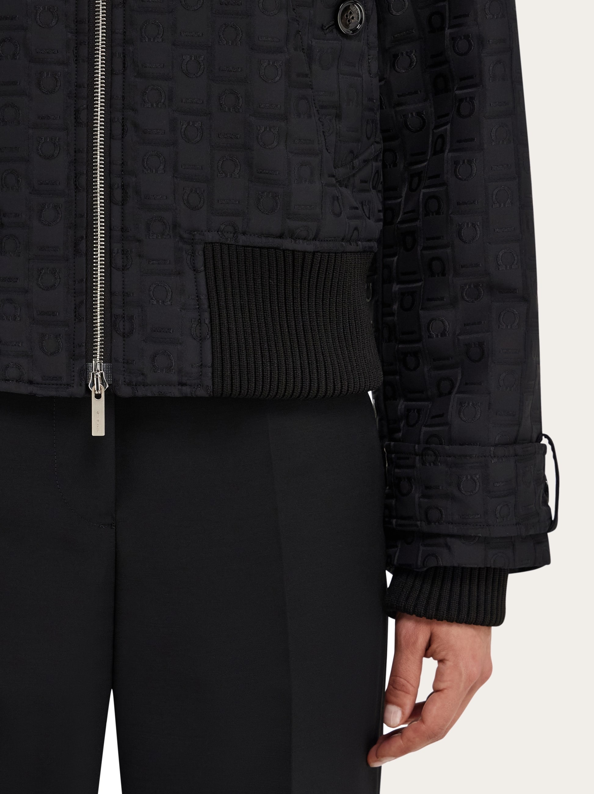 Ferragamo Monogram nylon blouson - 6