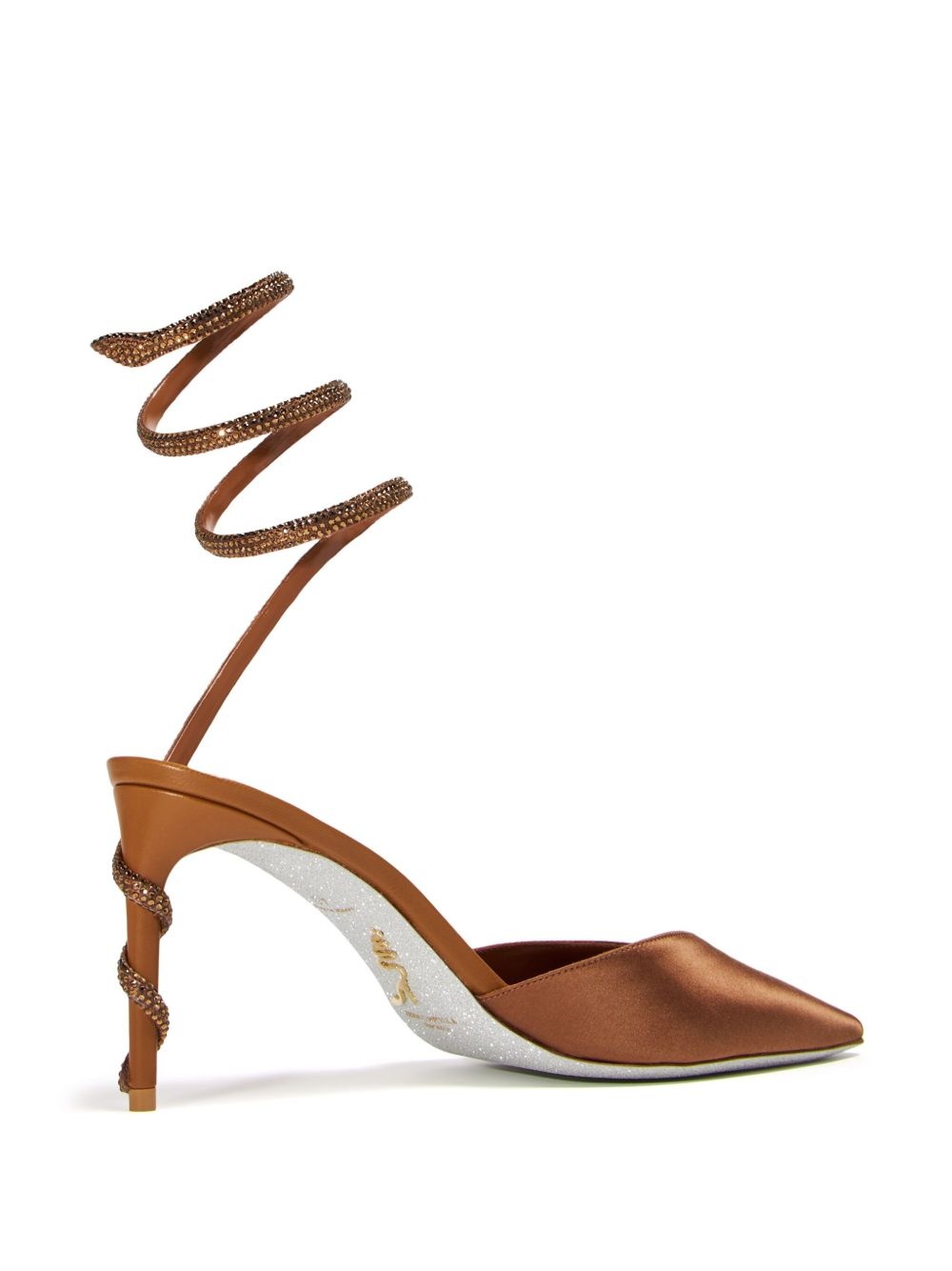 80mm satin pumps - 3