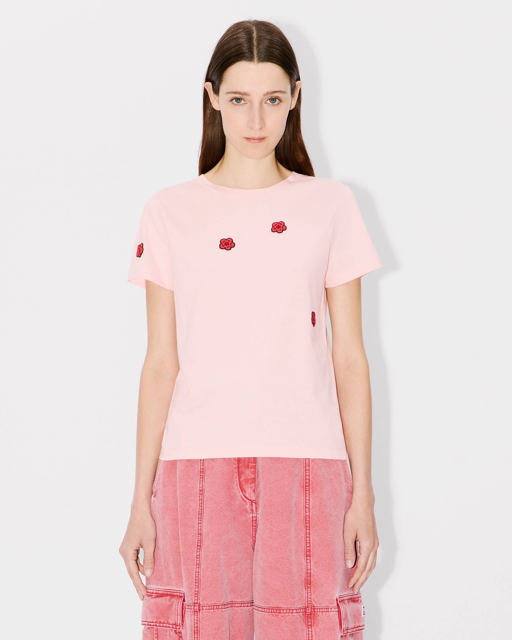 'Boke Flower' classic embroidered T-shirt - 3