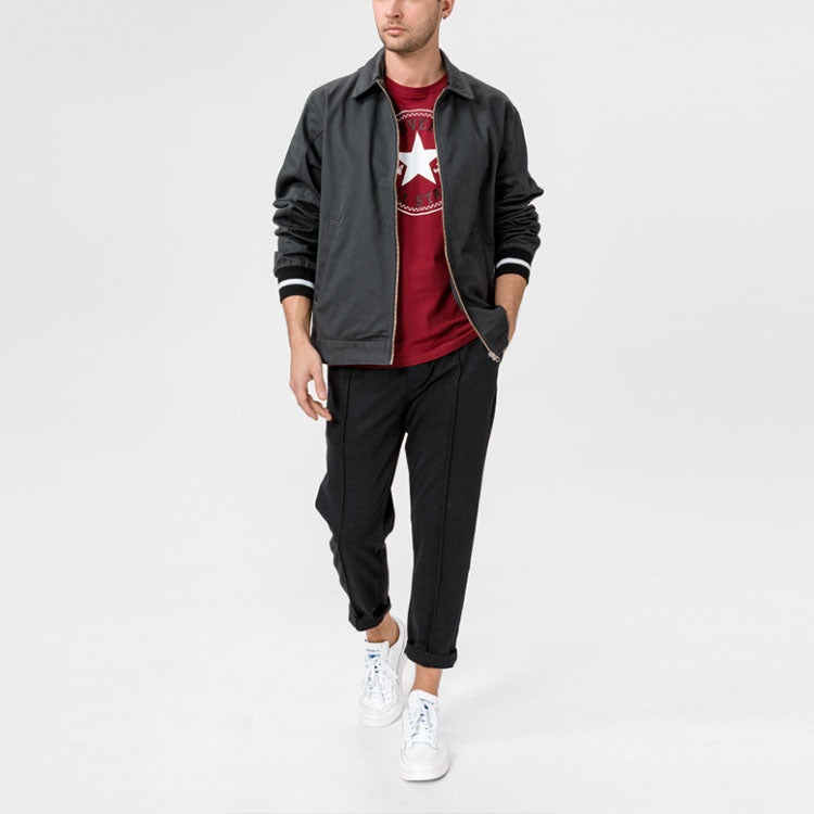 Converse Flight Bomber Full Zip 'Black' 10017312-A02 - 3