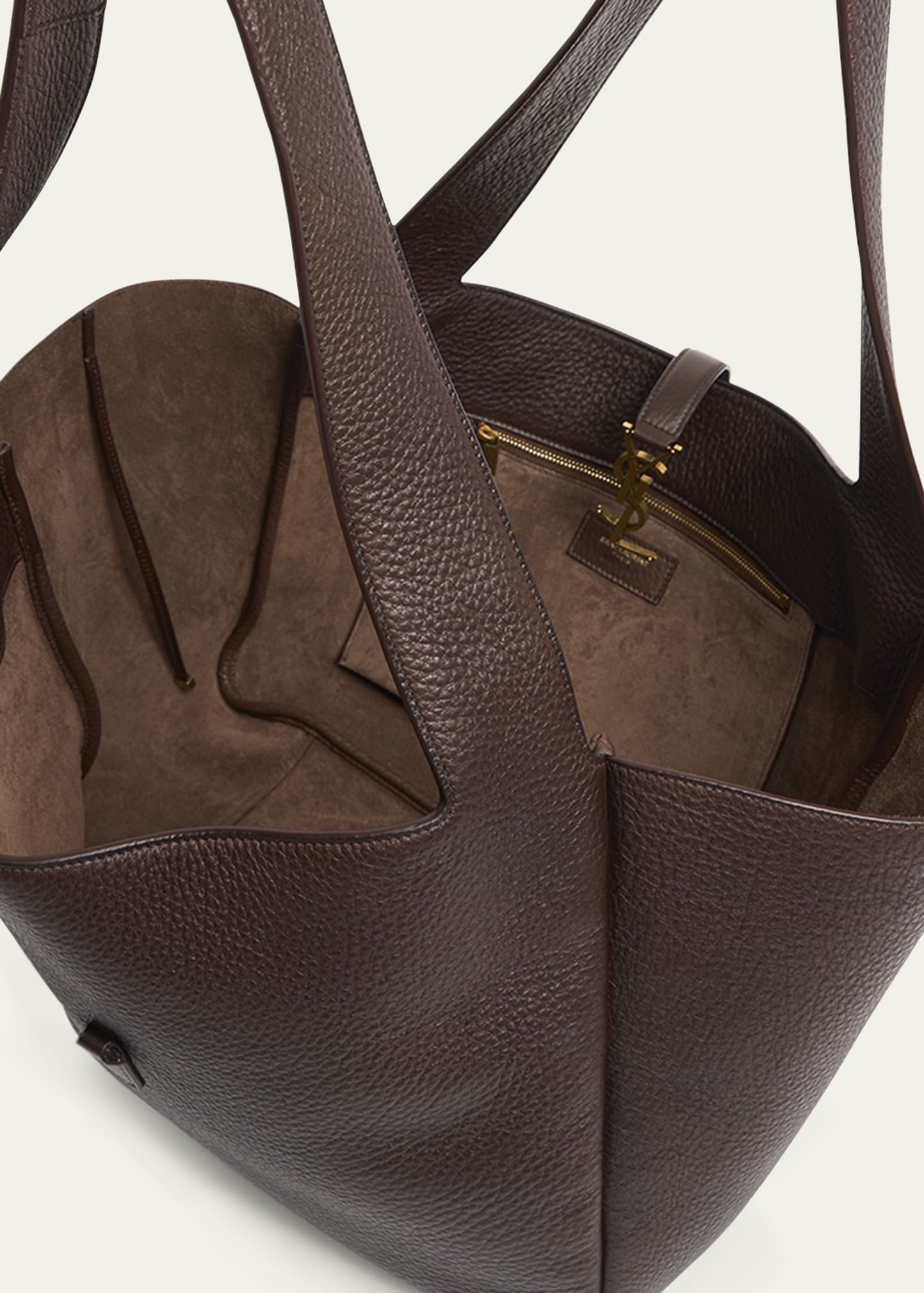 Bea YSL Tote Bag in Deer Leather - 4
