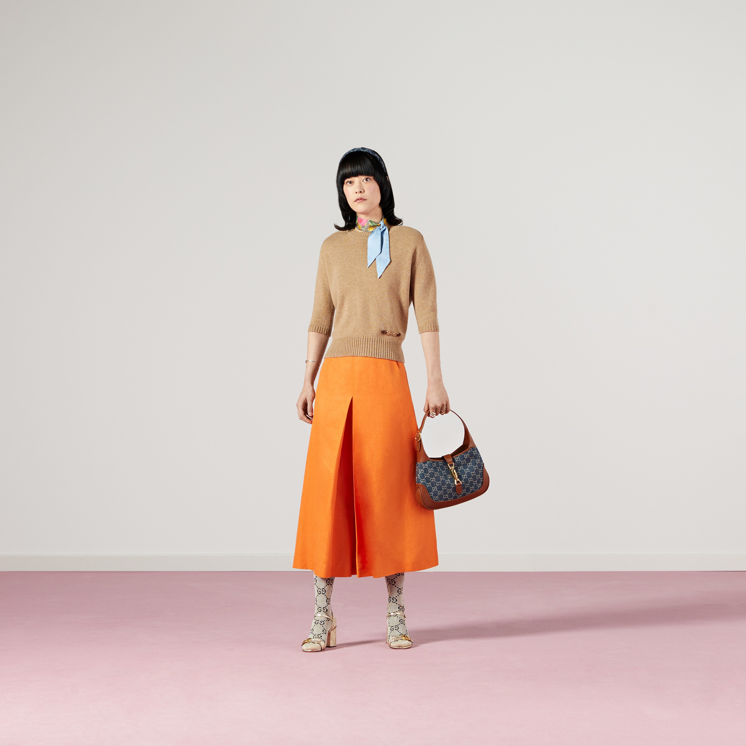 Cashmere top with Horsebit - 7