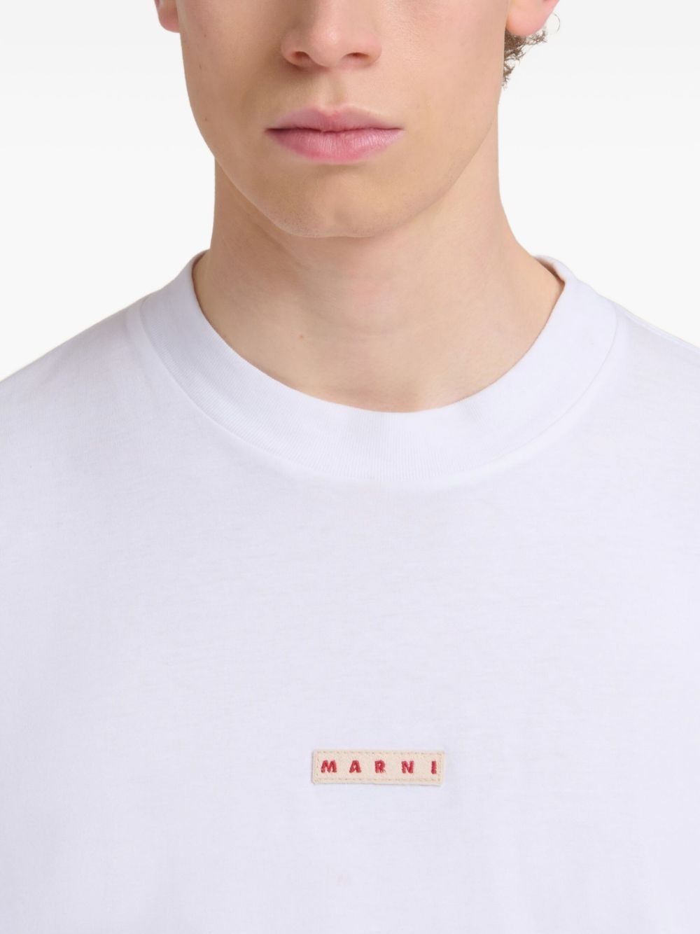 embroidered logo T-shirt - 4