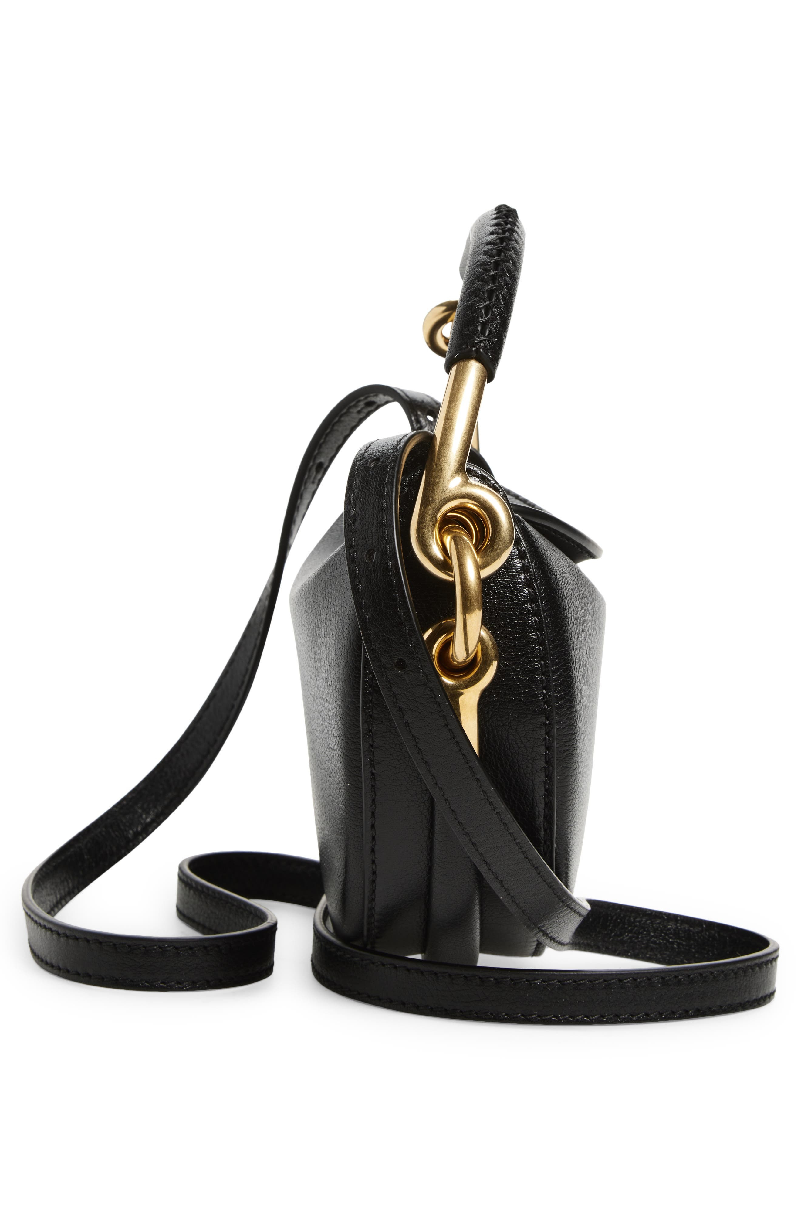 burberry Bridle Logo Leather Crossbody Bag in Black at Nordstrom - 5