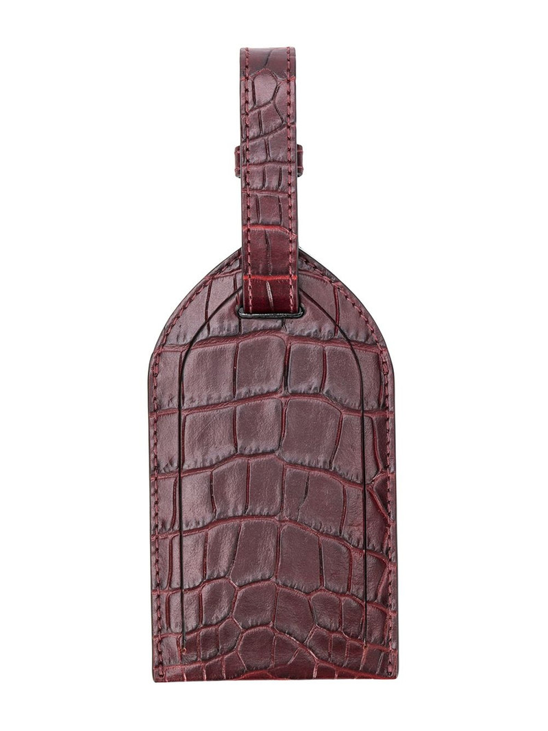 Smythson Mara luggage tag outlook