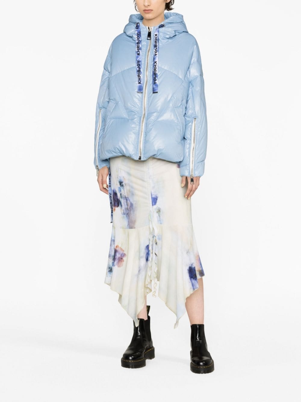 Khris Iconic hooded padded jacket - 3