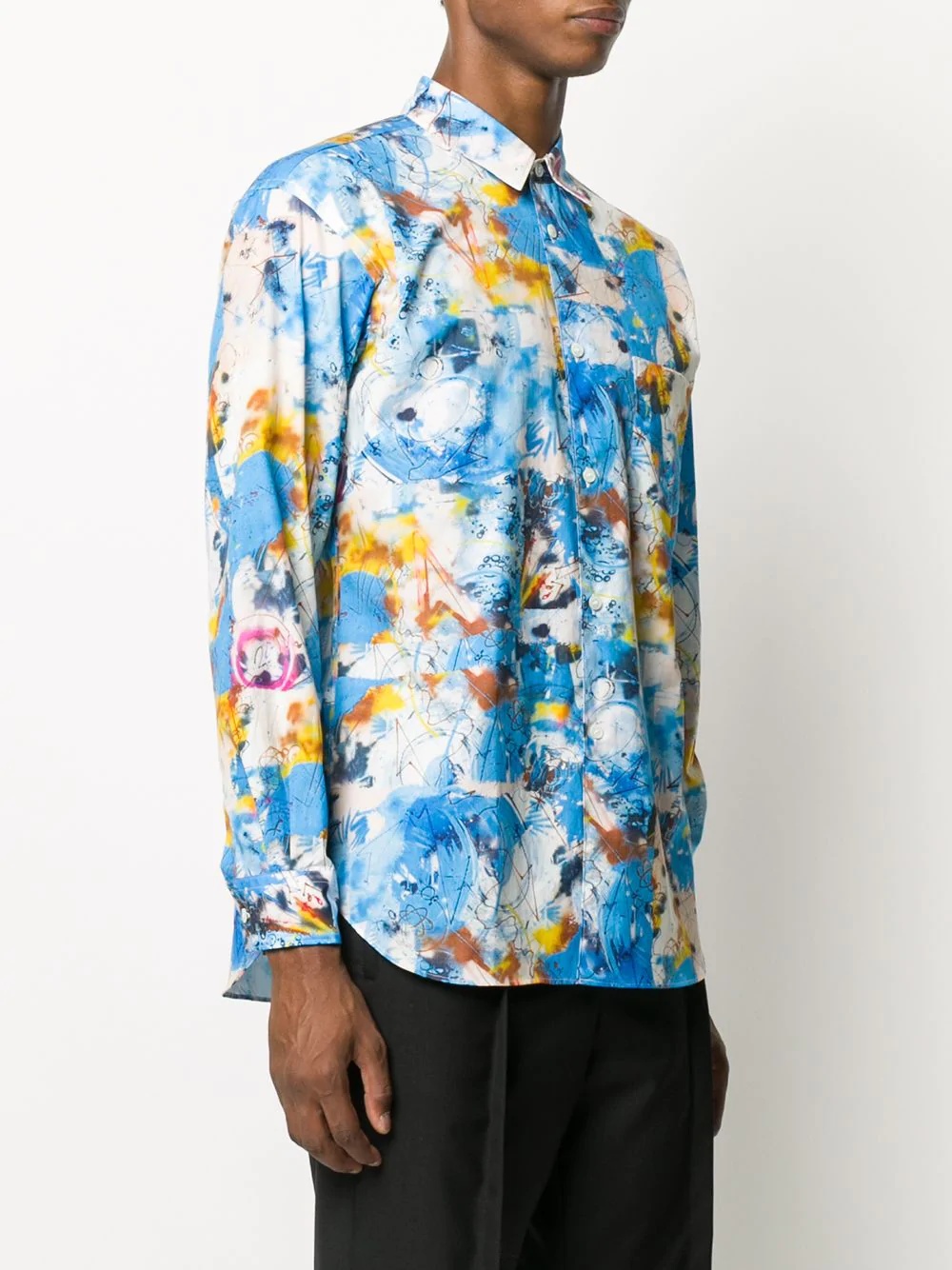 all-over print shirt - 3