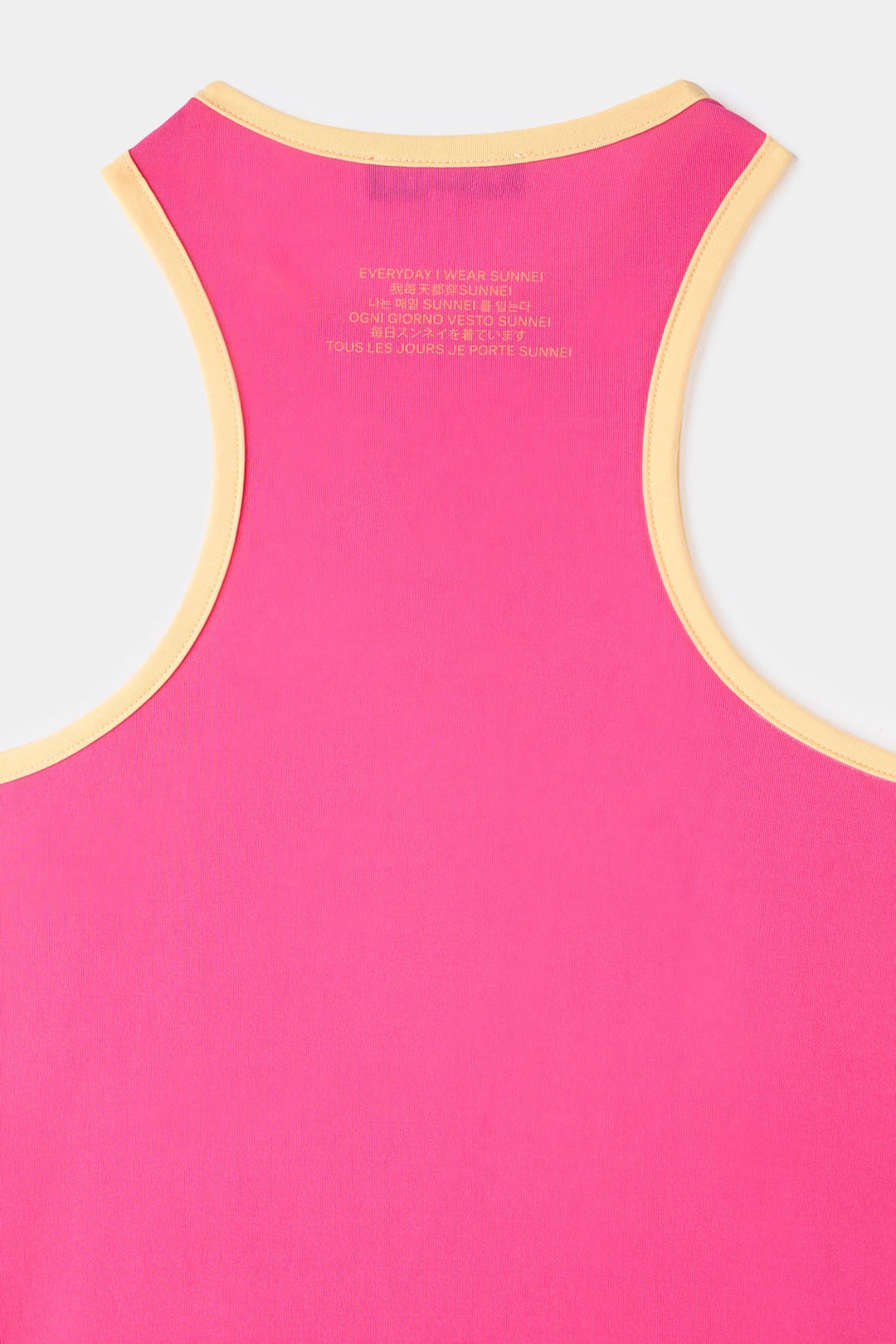 SUPER STRETCH HALTER TOP / hot pink - 2